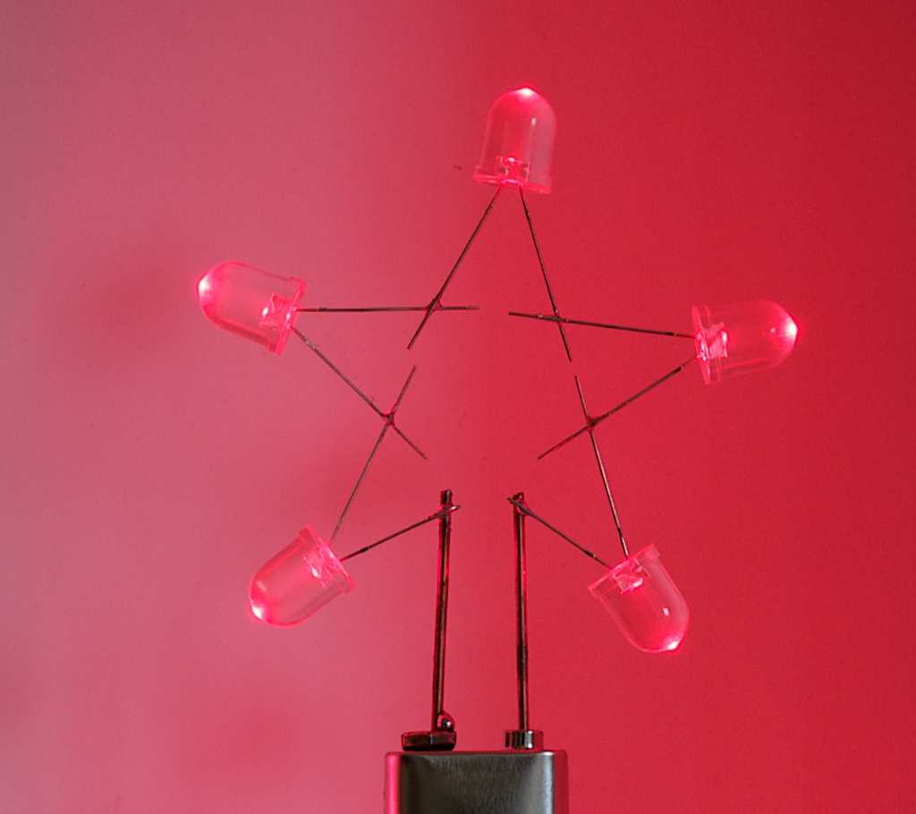 LED Star Ornaments