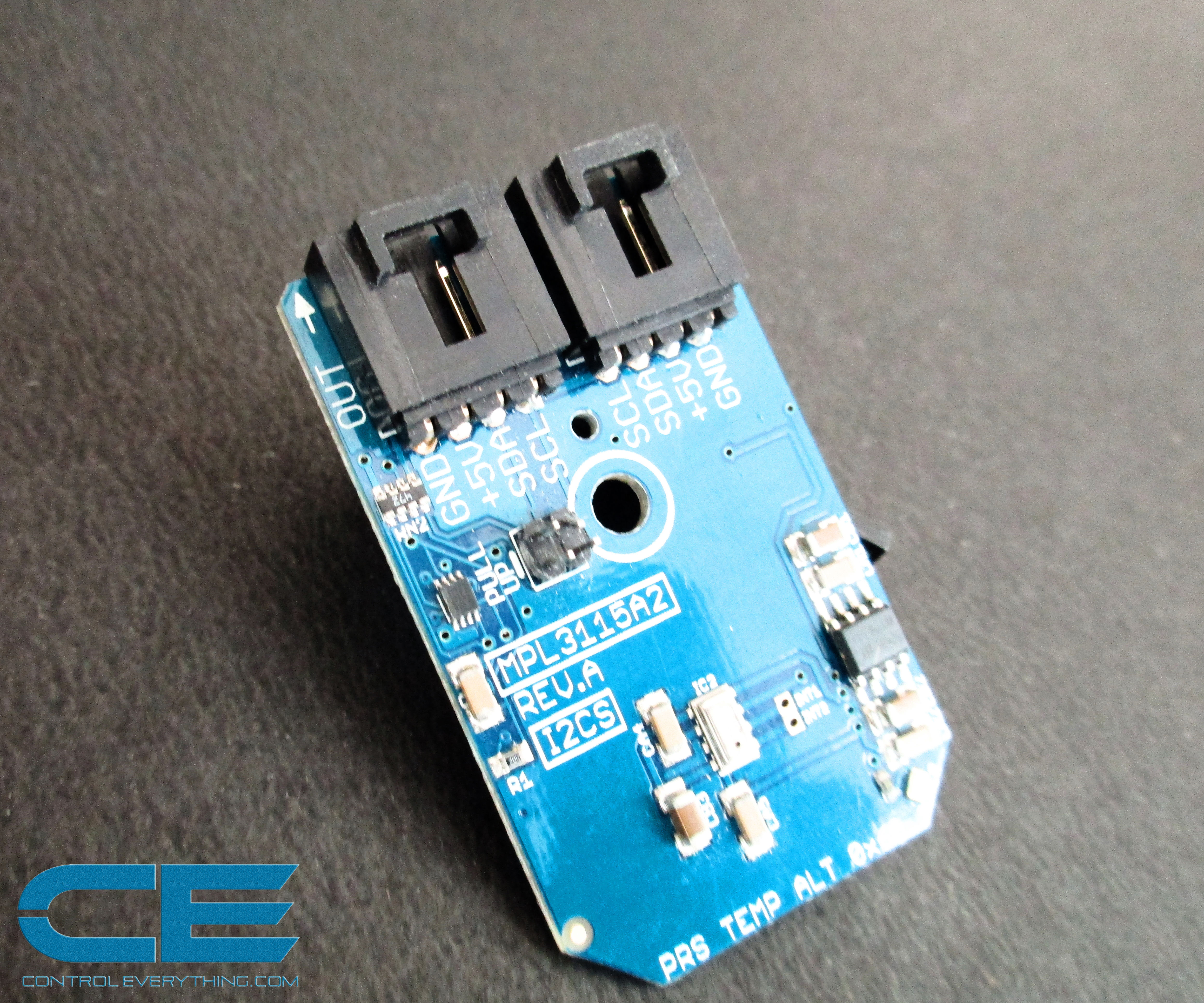 Altitude, Pressure and Temperature Using Raspberry Pi With MPL3115A2