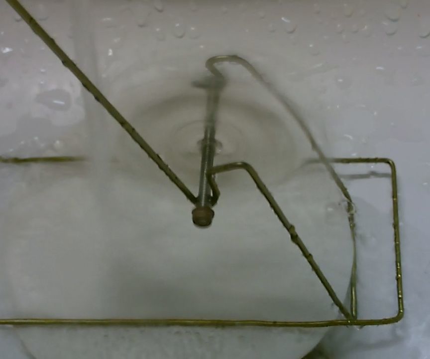 How to Make a Waterwheel - Simple Micro-Hydro (using a Bottle, Metal Hanger & Bolt) DIY