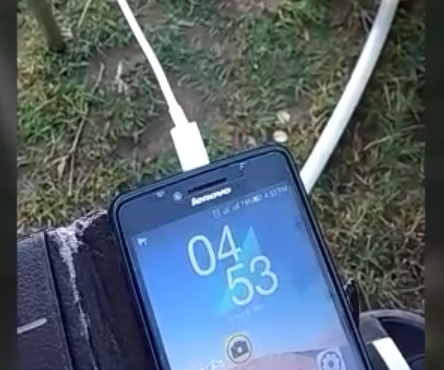 Charge Your Phone From Wind
