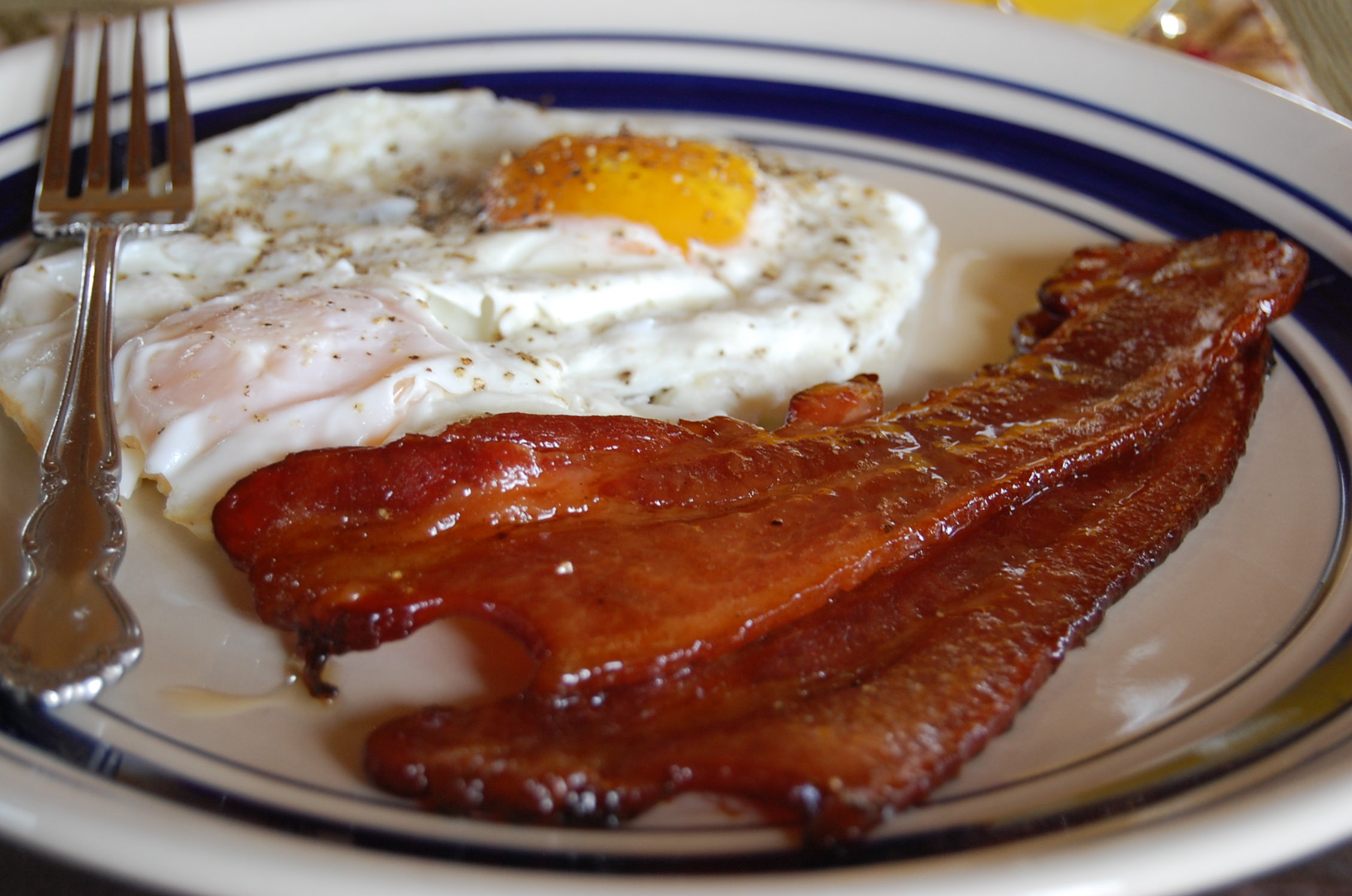 Coffee Glazed Bacon