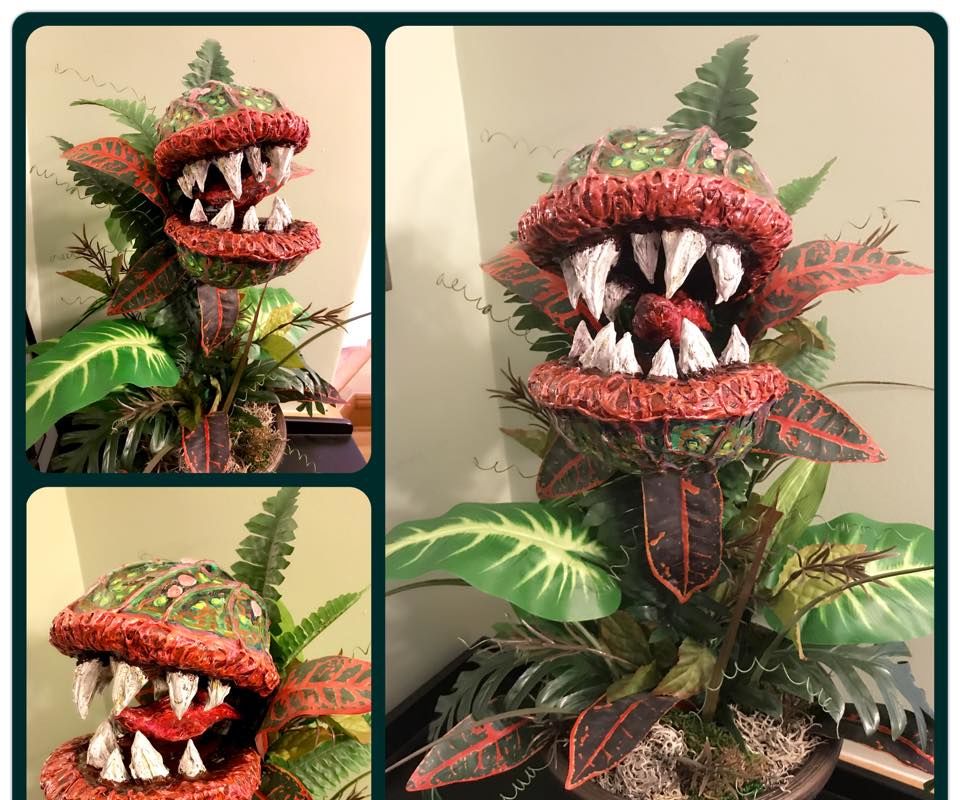 Halloween Monster Plant Prop