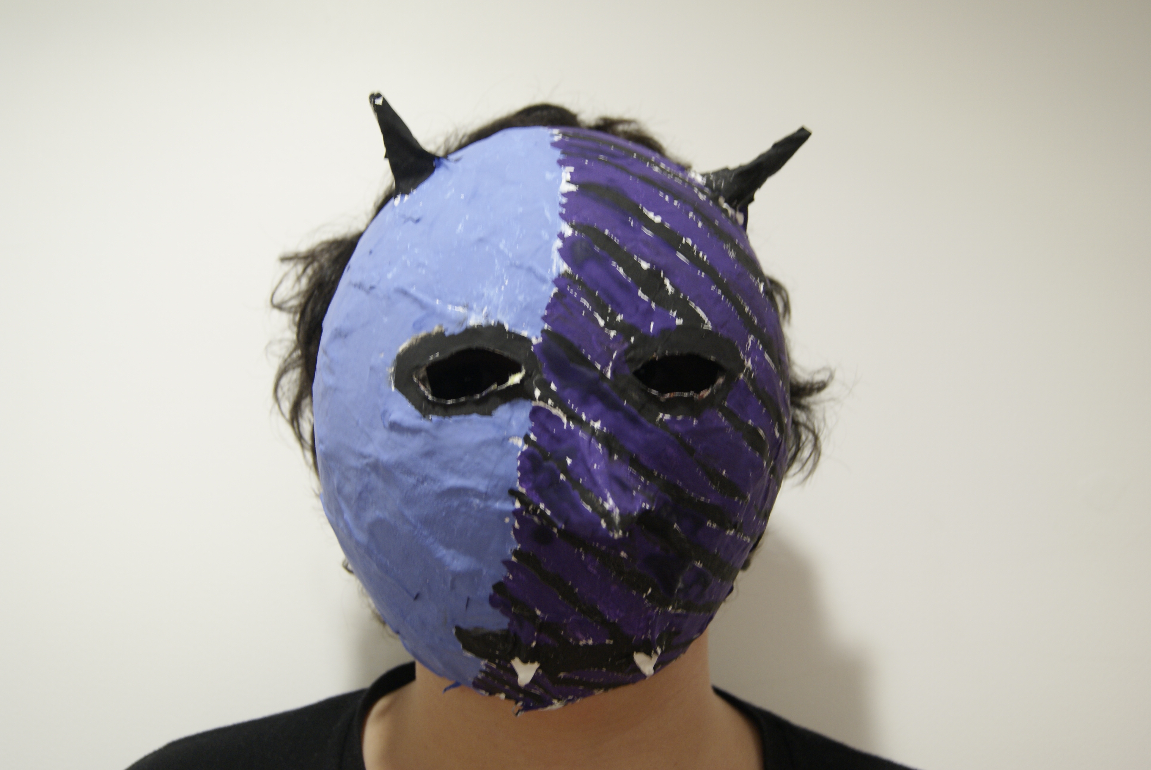 Papier Mache Monster Mask