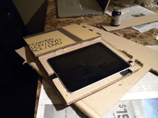 DIY Hide iPad Case in Plain Site