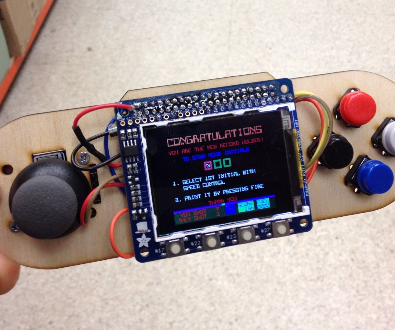 Raspberry Pi Portable Games Console