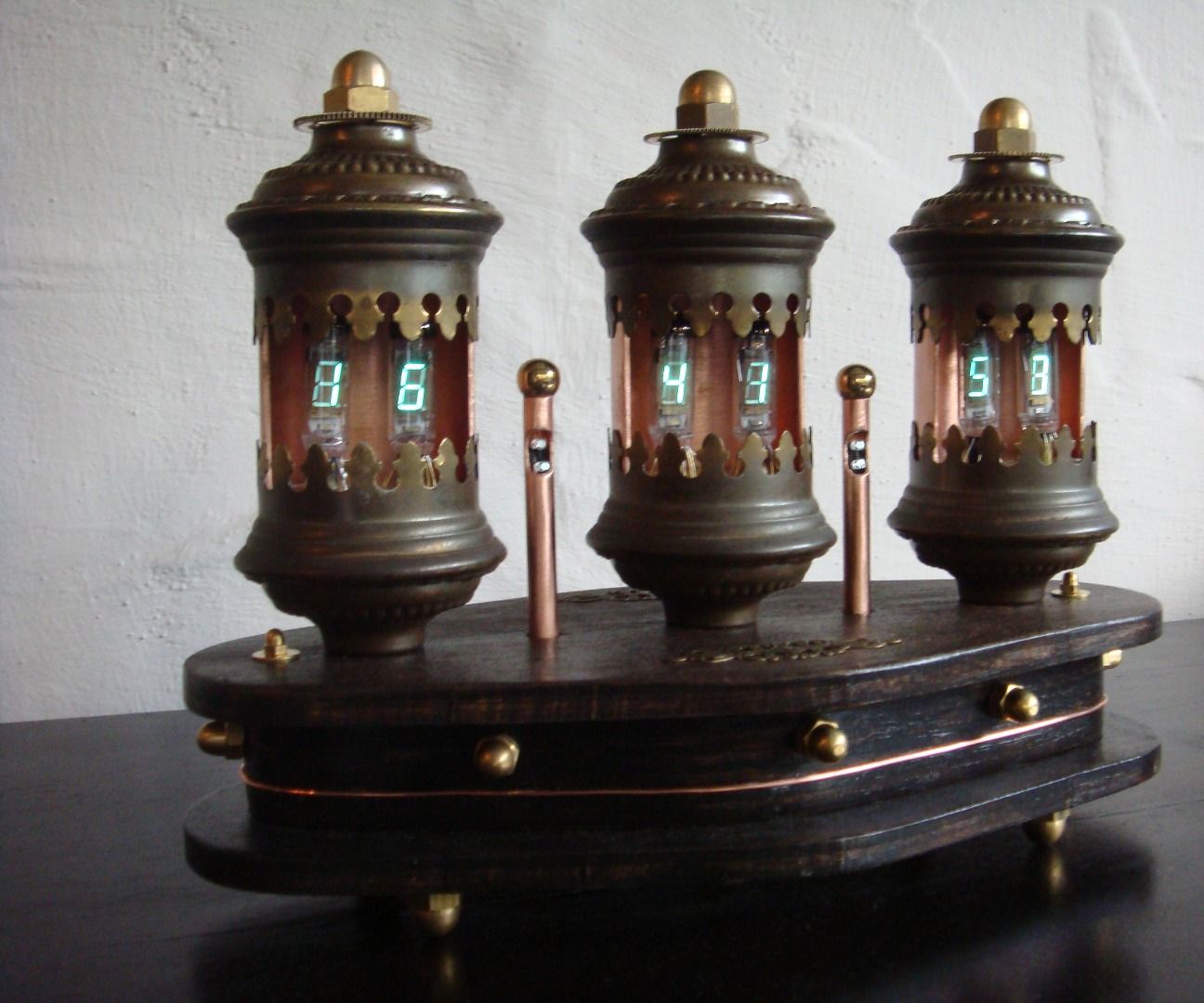 Steampunk VFD Clock