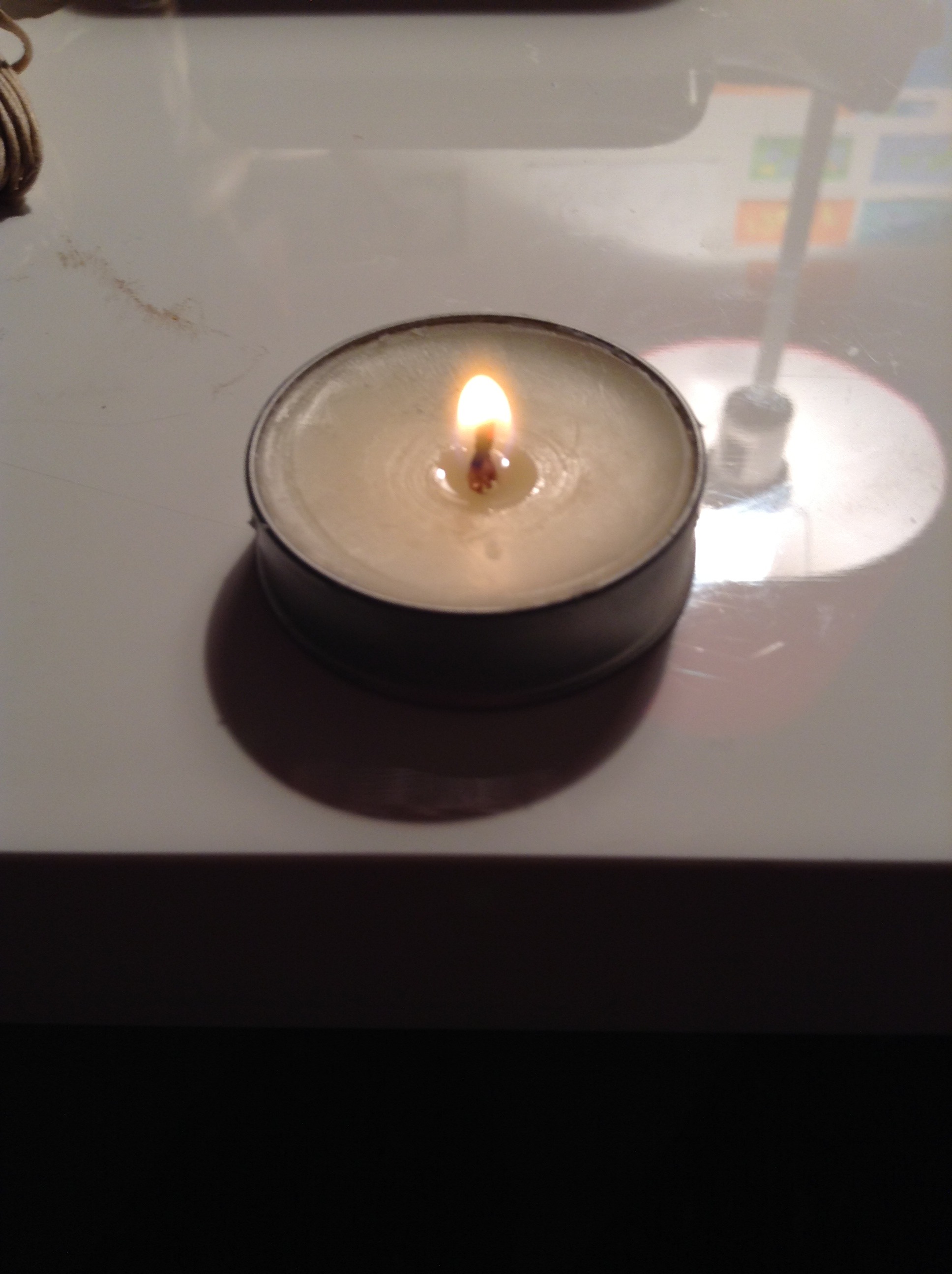 Emergency Lip Balm Candle