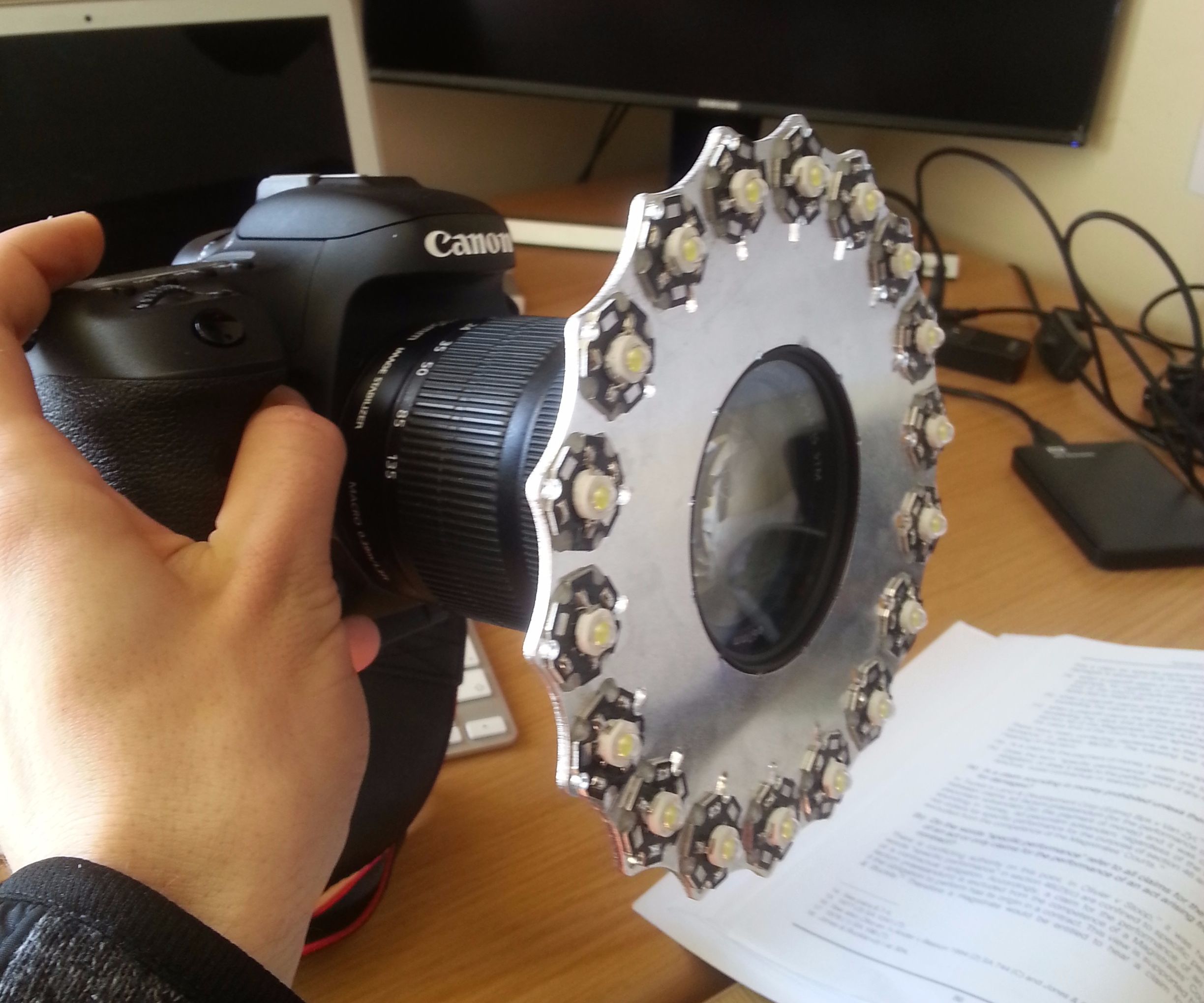 DIY Camera Ringlight