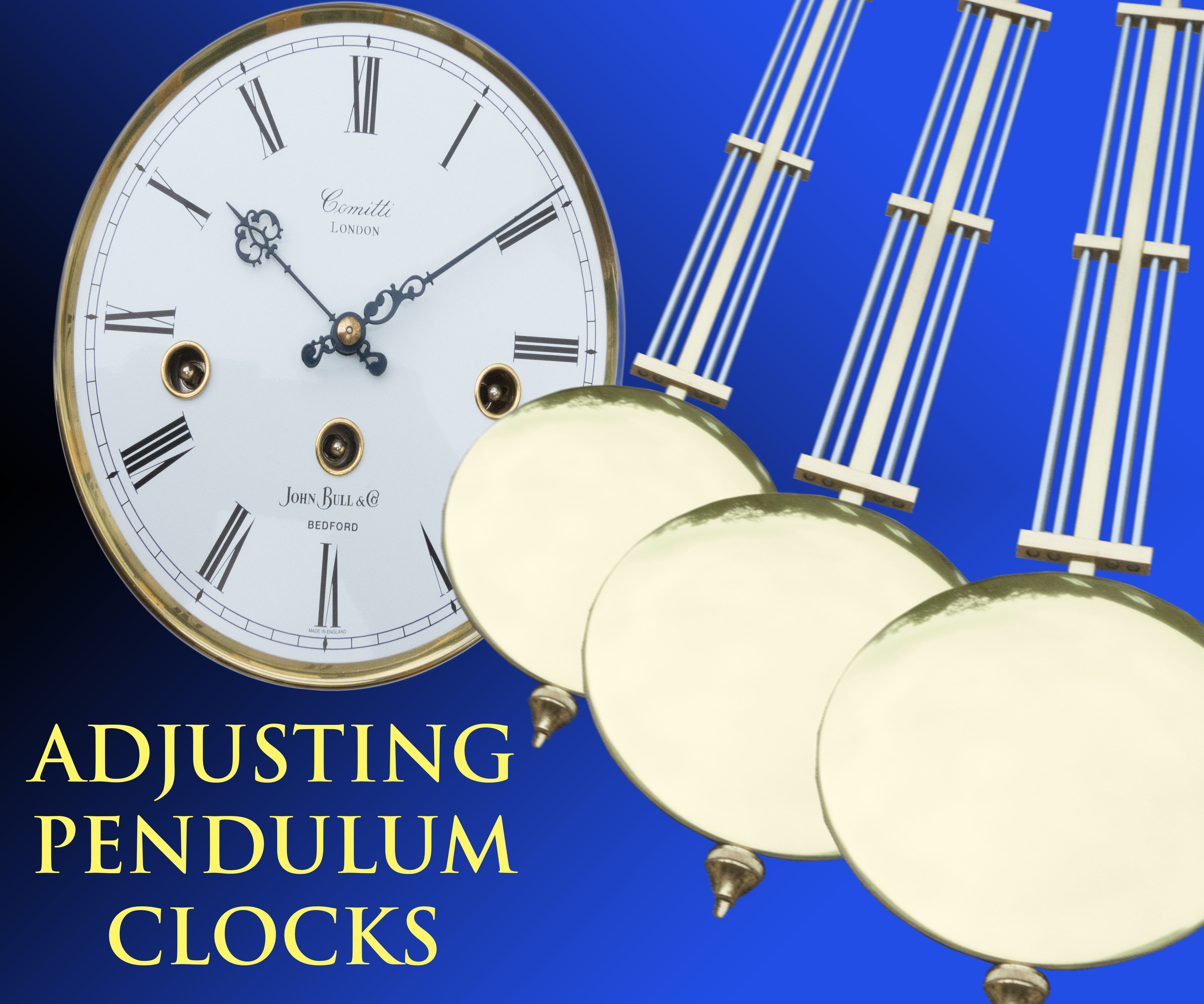 Accurate Pendulum Wall Clock