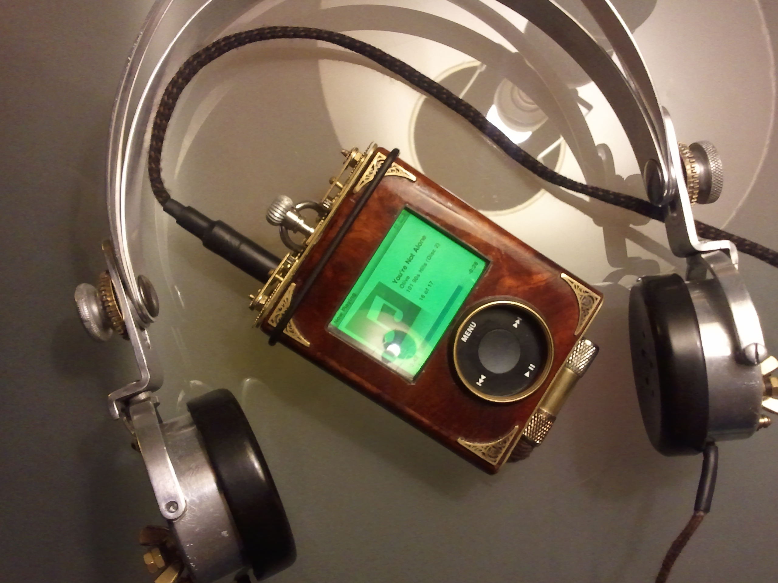 Steampunk IPod Portable Rig