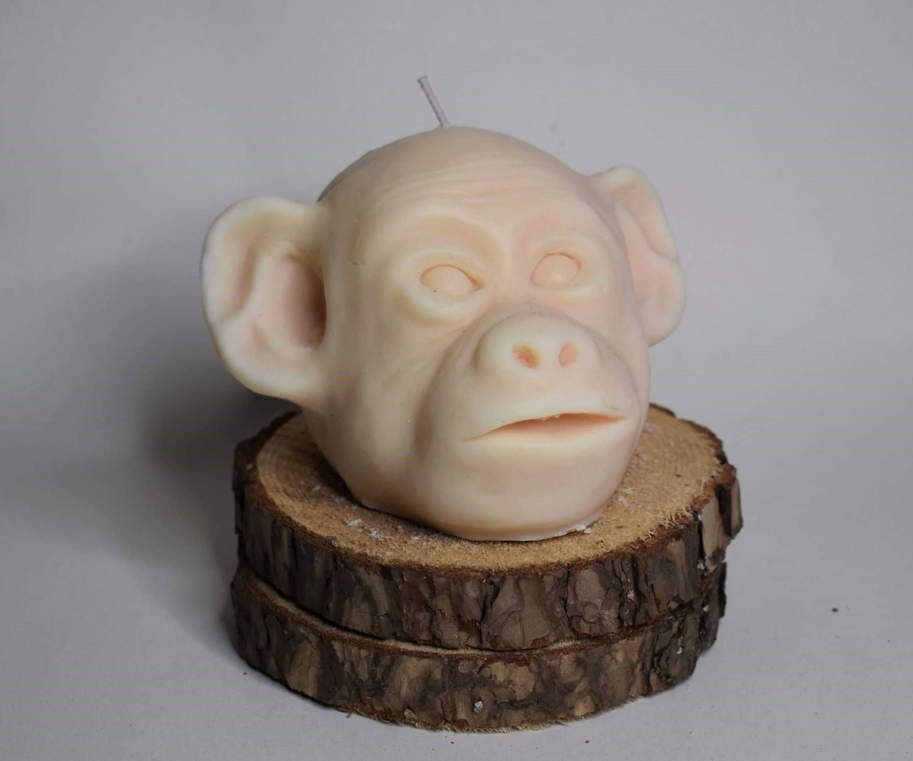 Monkey Candle Sculpture