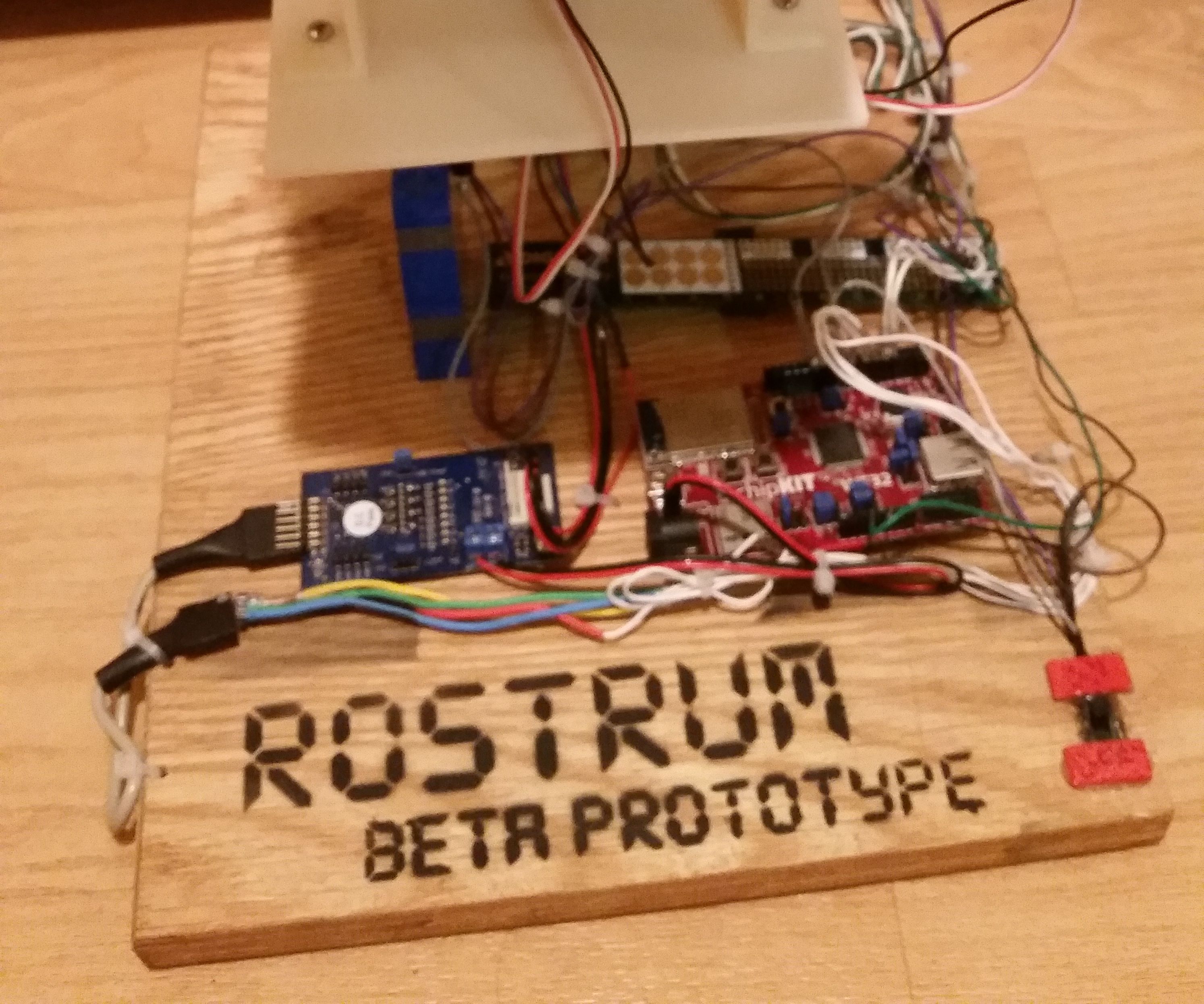 Electrical Connections on the 3D Printed IPad Mount
