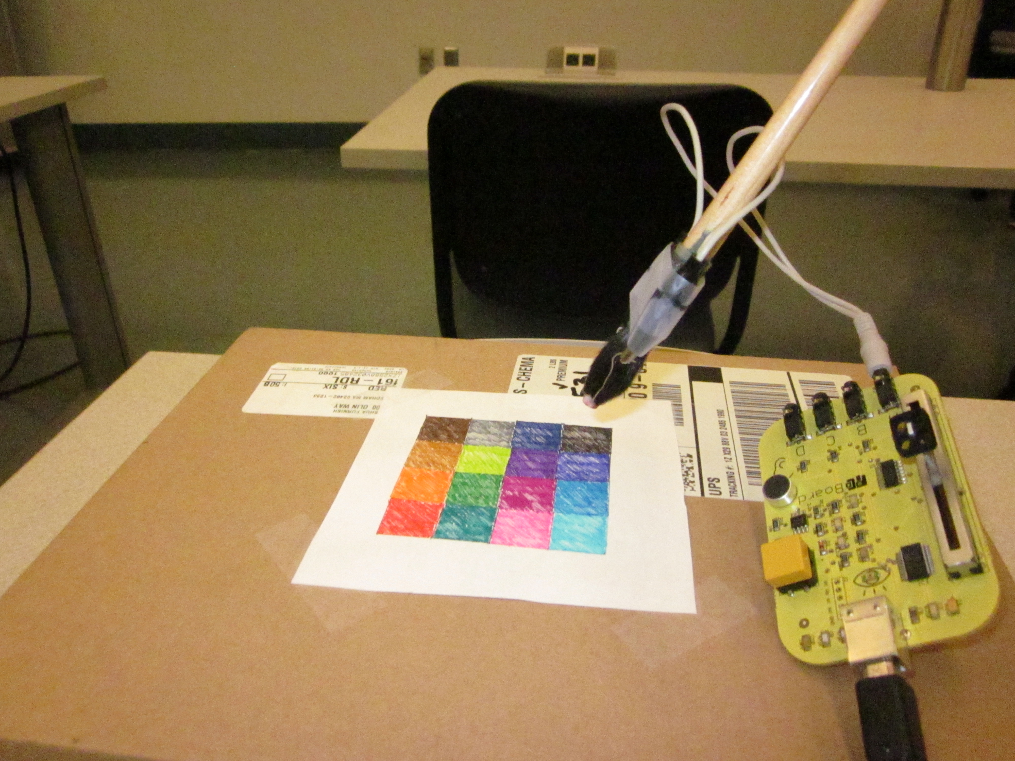 Paintbrush Stylus: Detecting Color to Control Computer Cursor