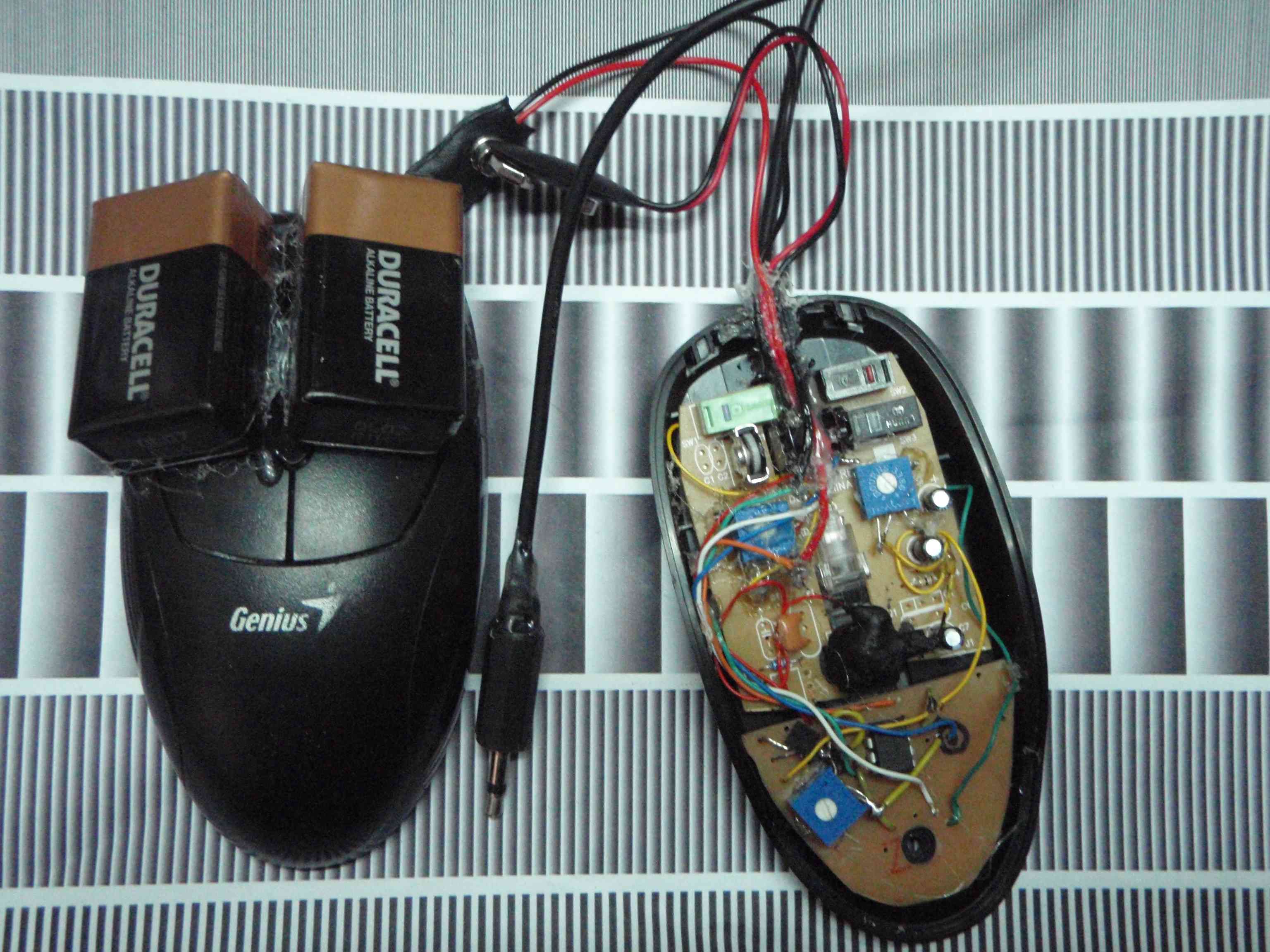 Mouse to Optical Sinth Conversion.