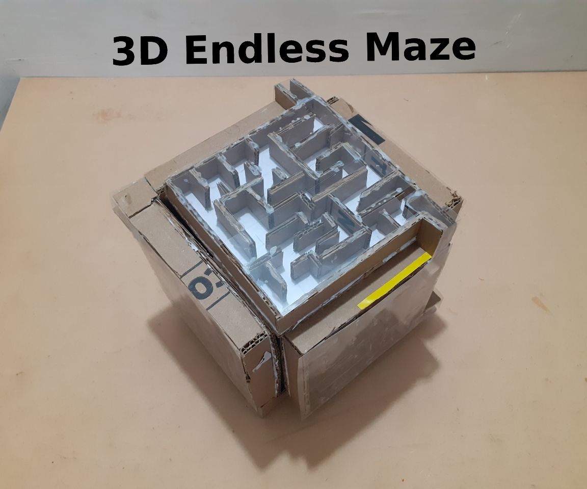 Cardboard 3D Endless Maze