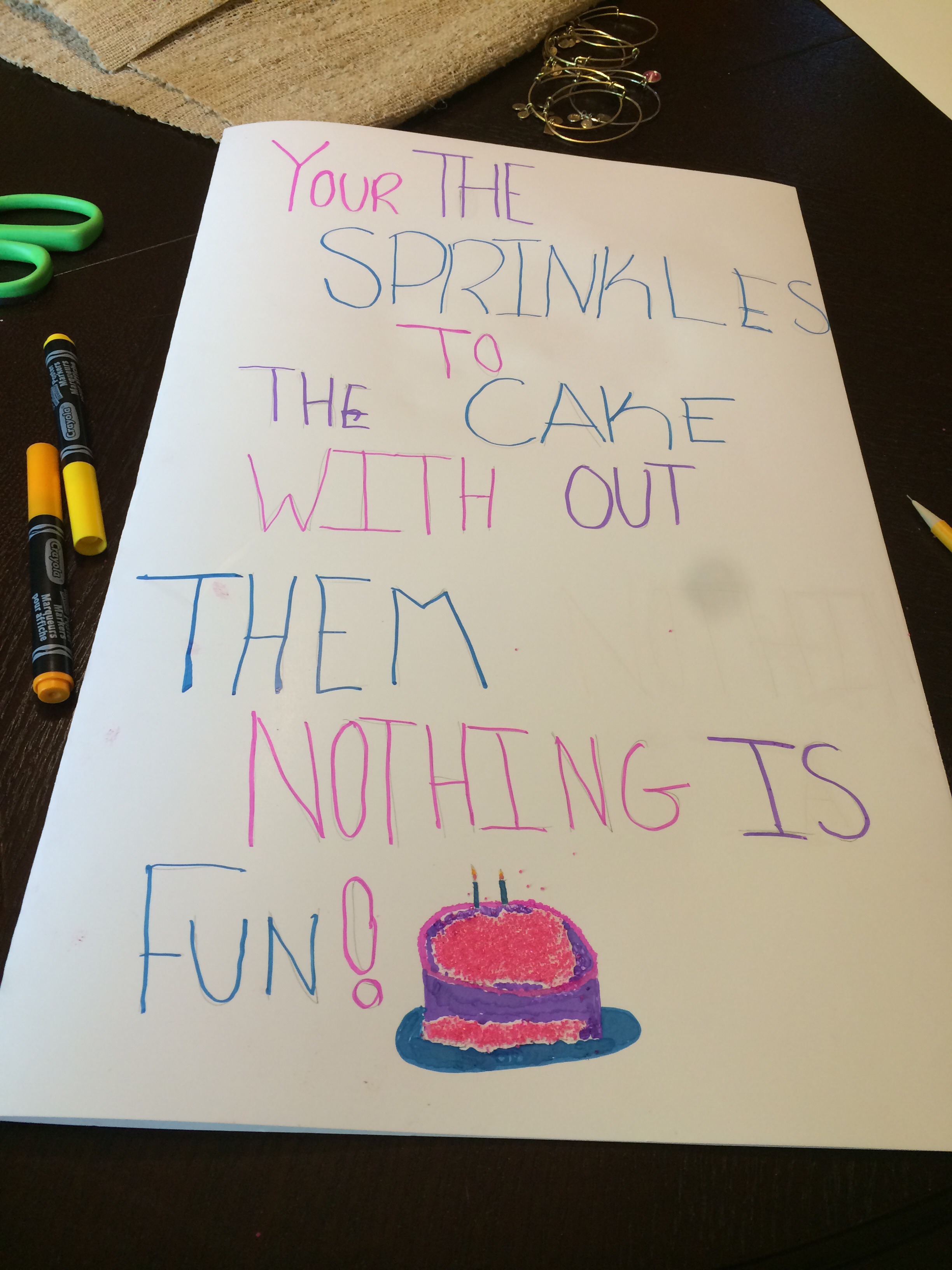 How To Make A Giant Poster Card