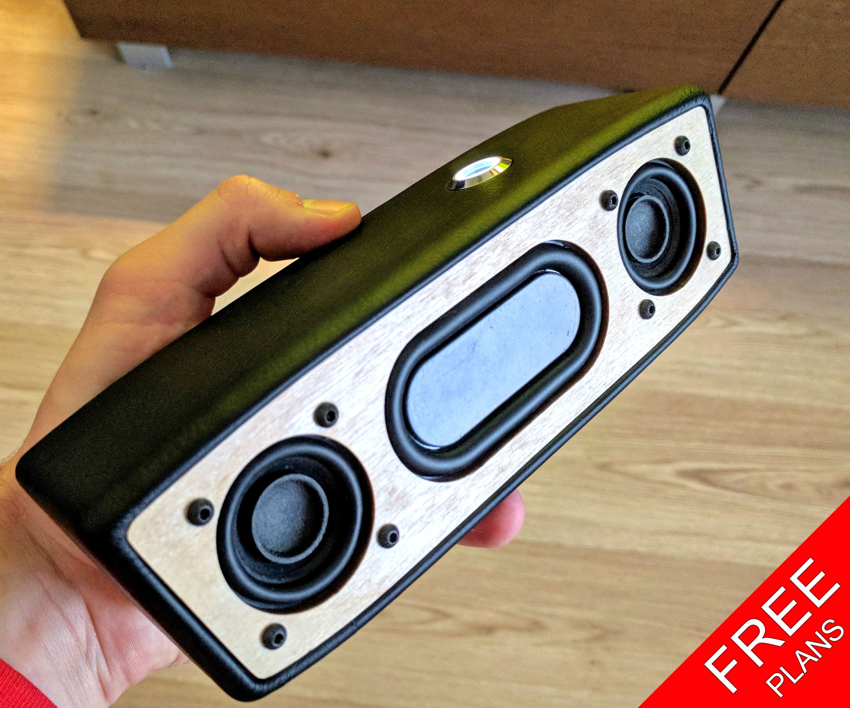 Portable Bluetooth Speaker (FREE PLANS)