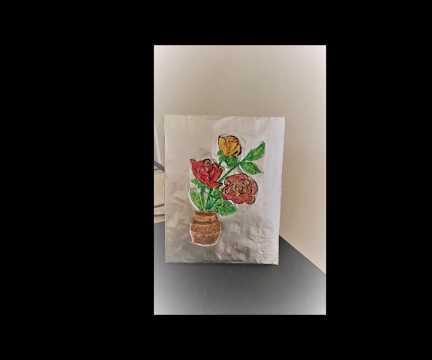 ALUMINIUM FOIL HOME DECOR