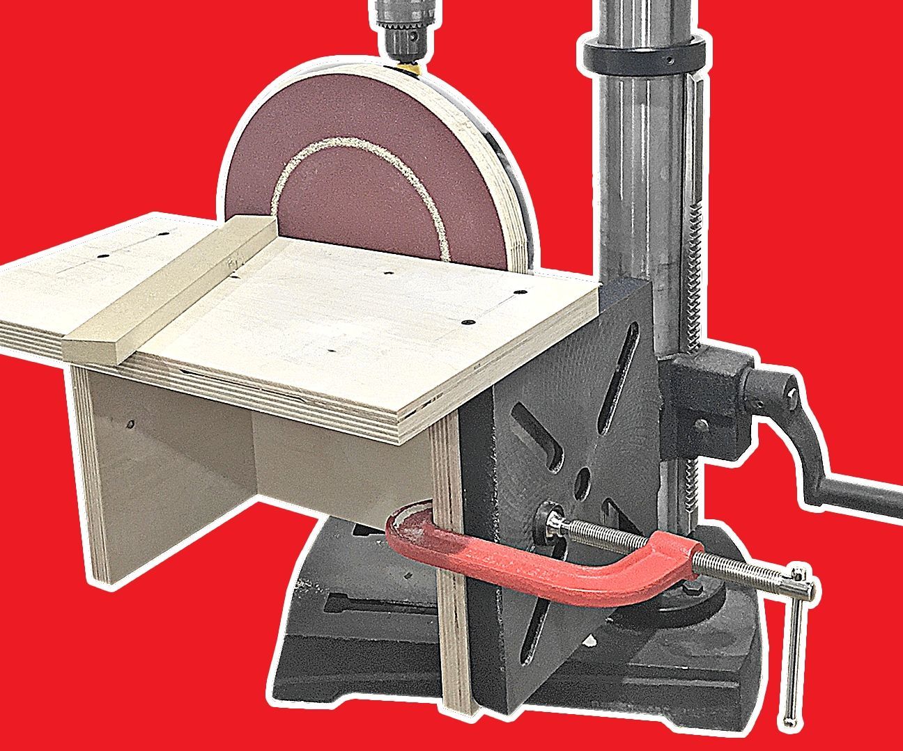 Drill Press Disc Sander