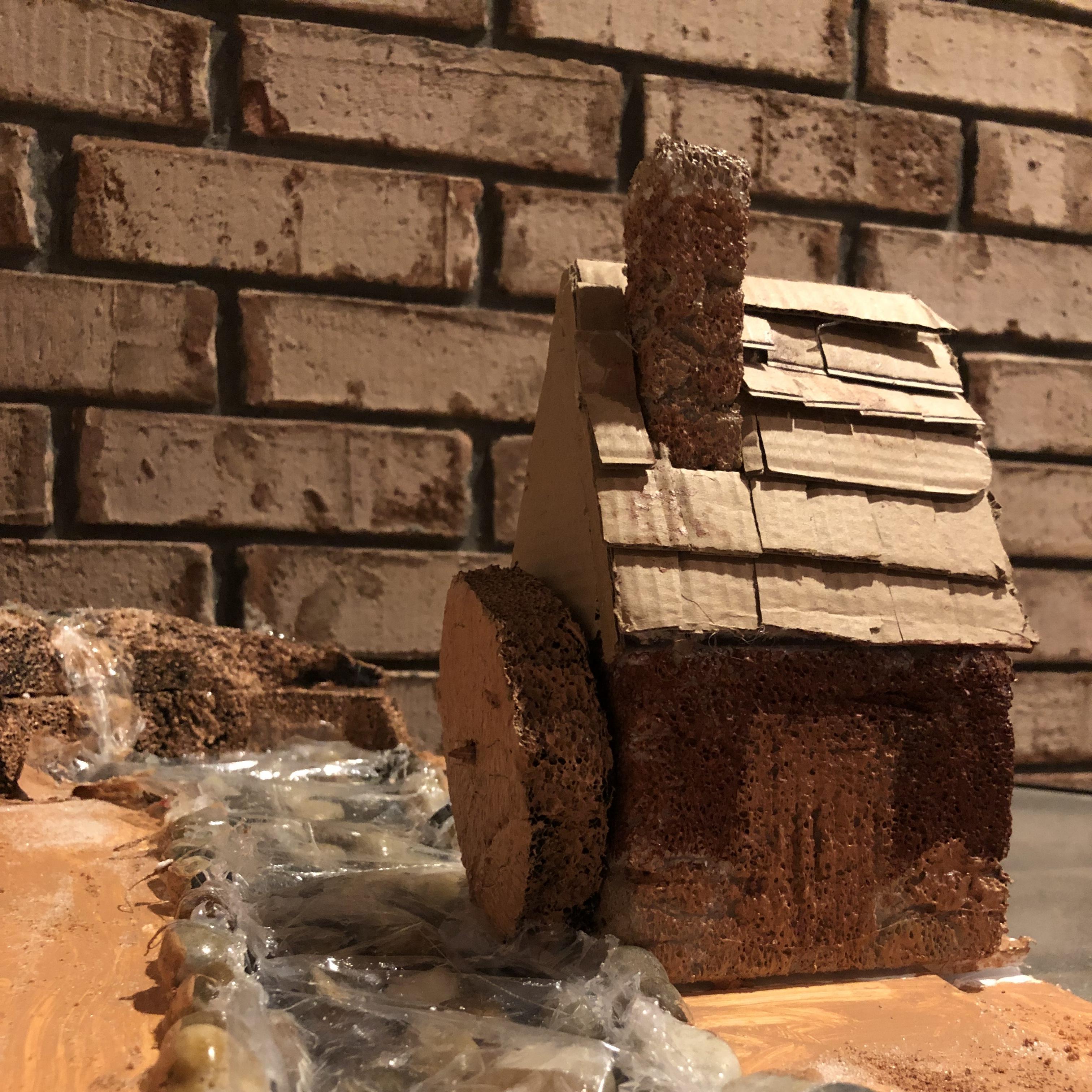 Western Waterwheel Mill Diorama