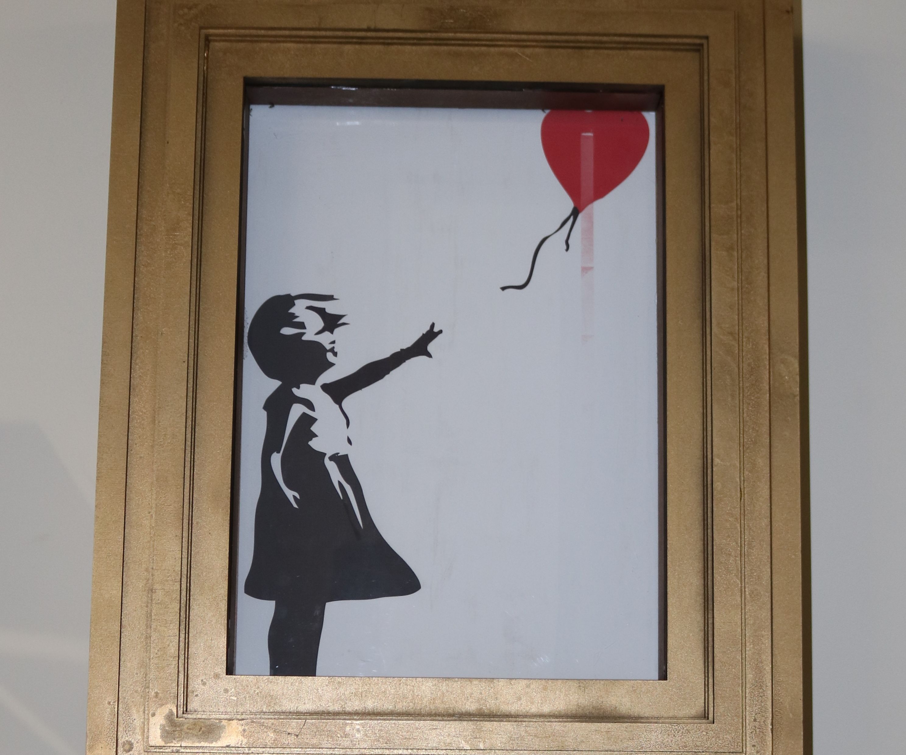 Build Your Own ""Banksy's Self-Destruct Artwork Frame"