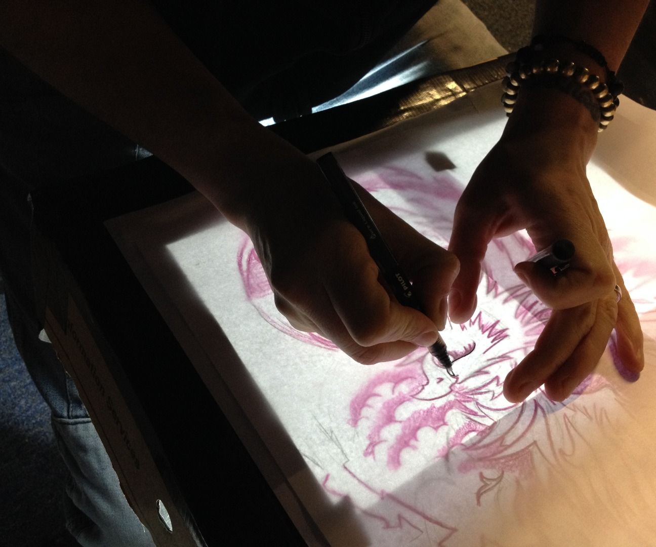 Low budget light box