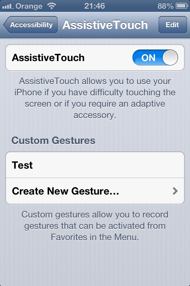 Turning Your Assistive Touch On Or Off