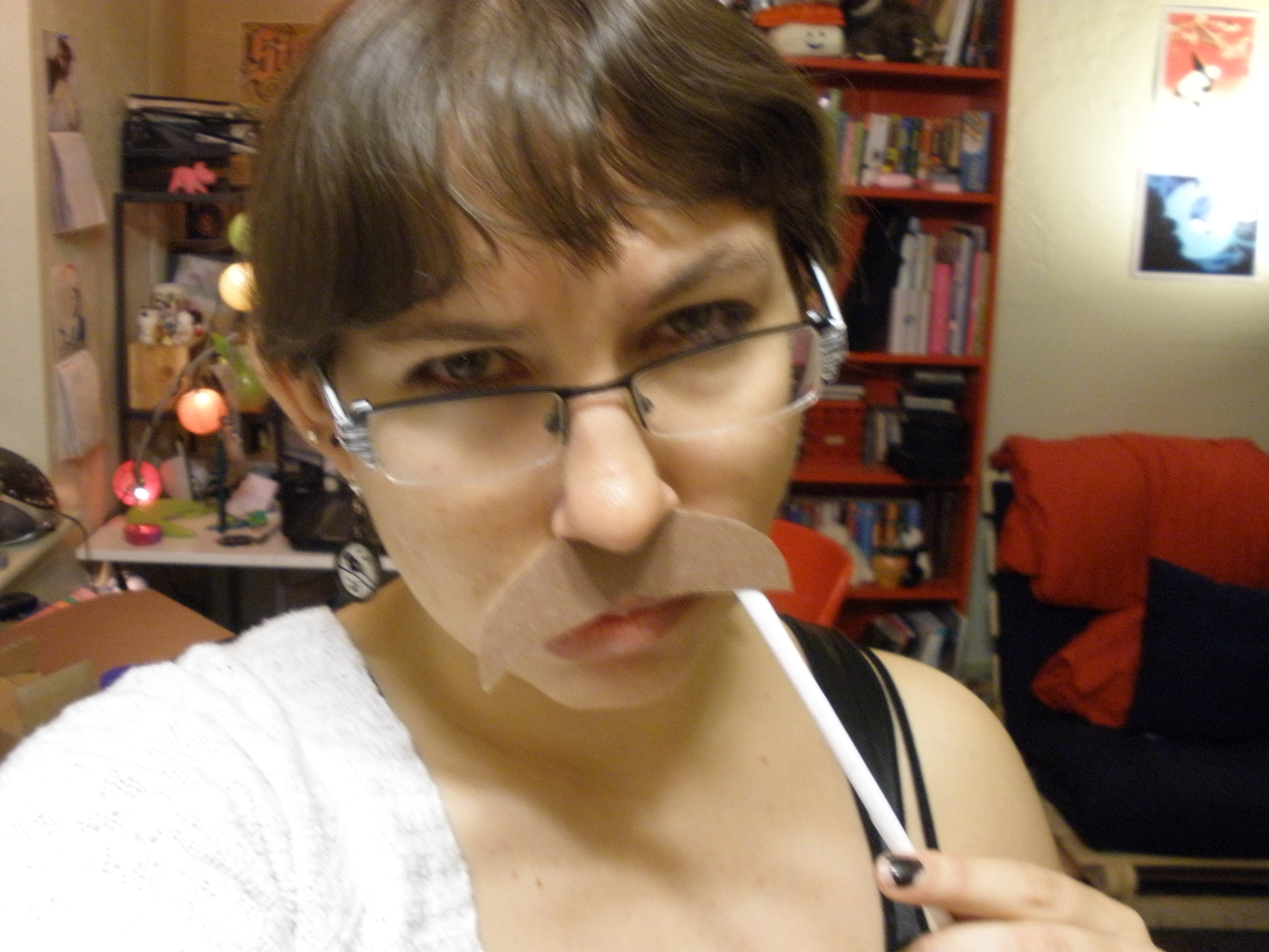 Mustache on a Stick