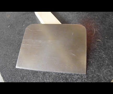 Make a Card Scraper From Old Saw 