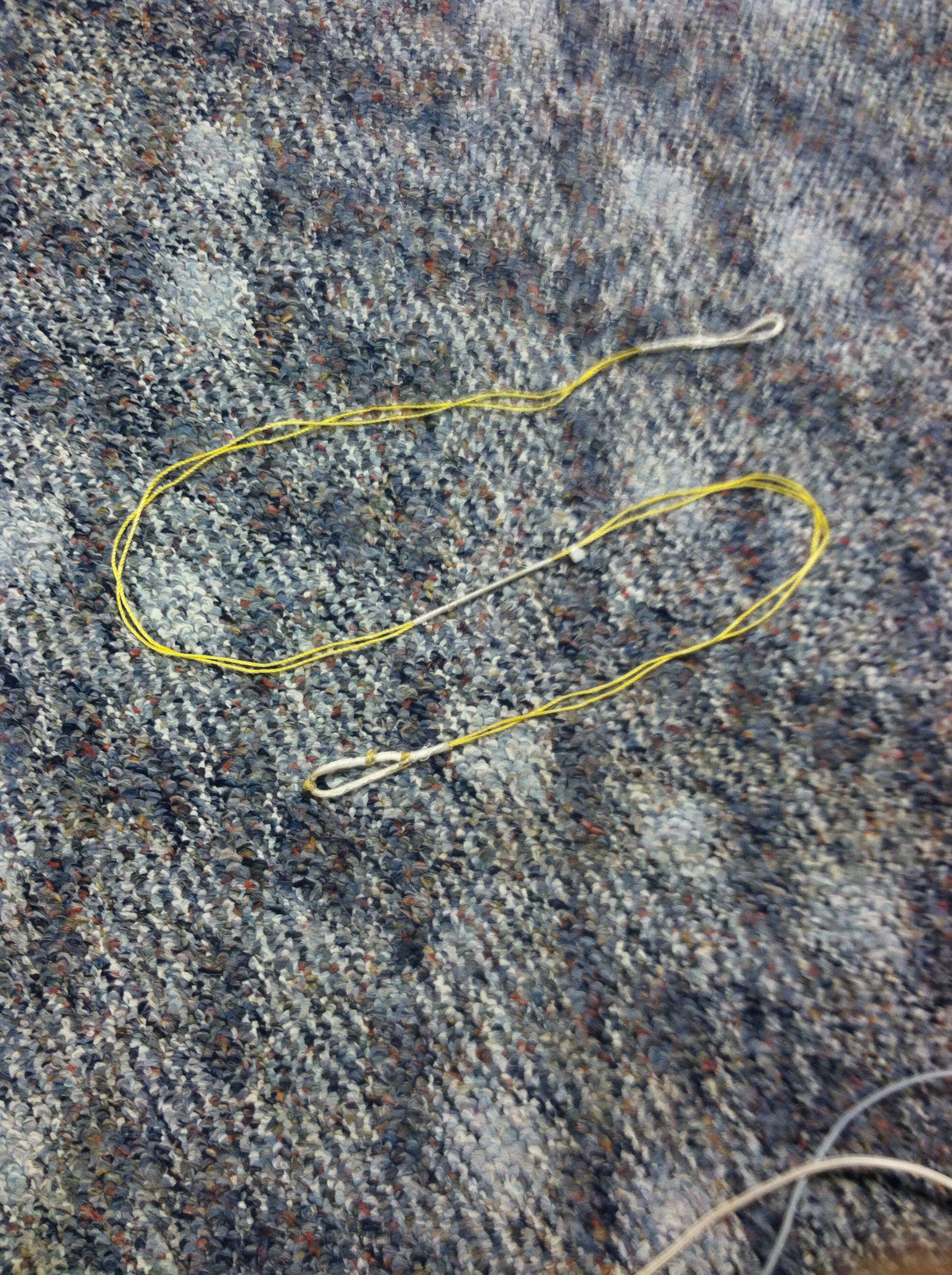 Homemade Bow Drawstring