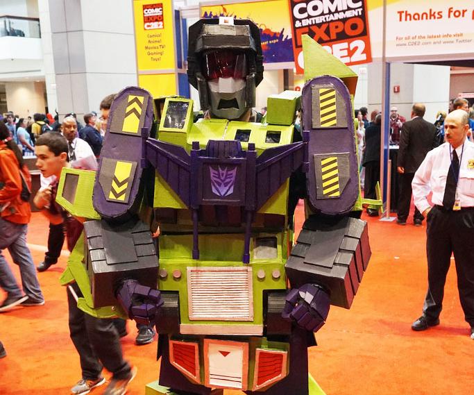 How to Make a Transformers: "Devastator" Costume