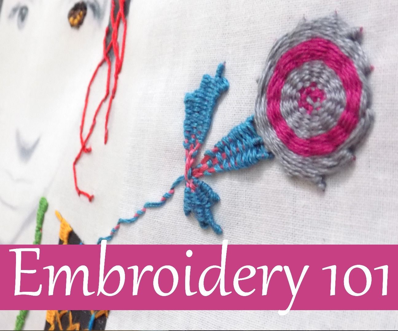 Embroidery 101: Freestyle Weaving