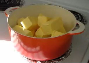 Easy Margarine Soap!
