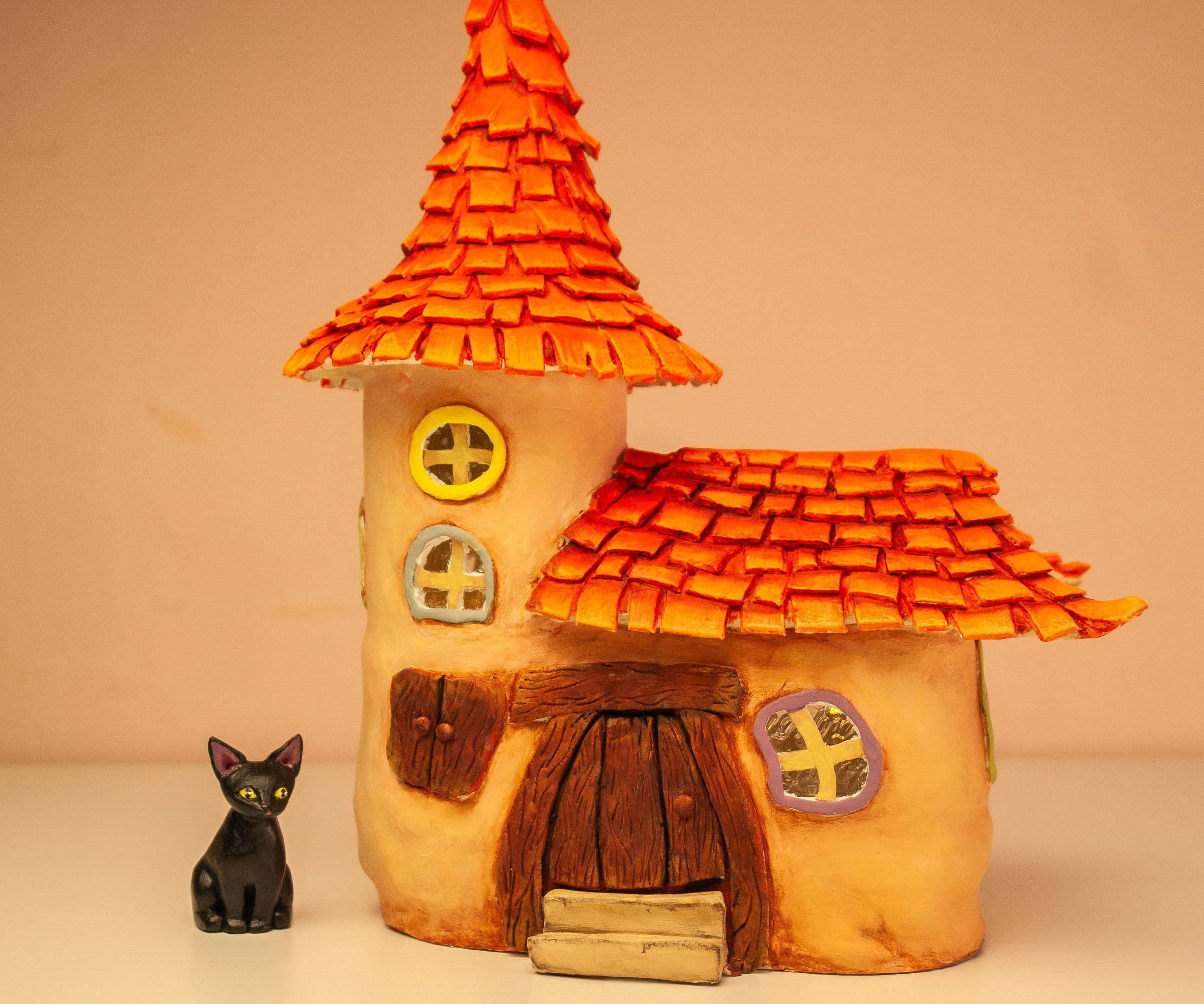 DIY Fairy House From Two Jars