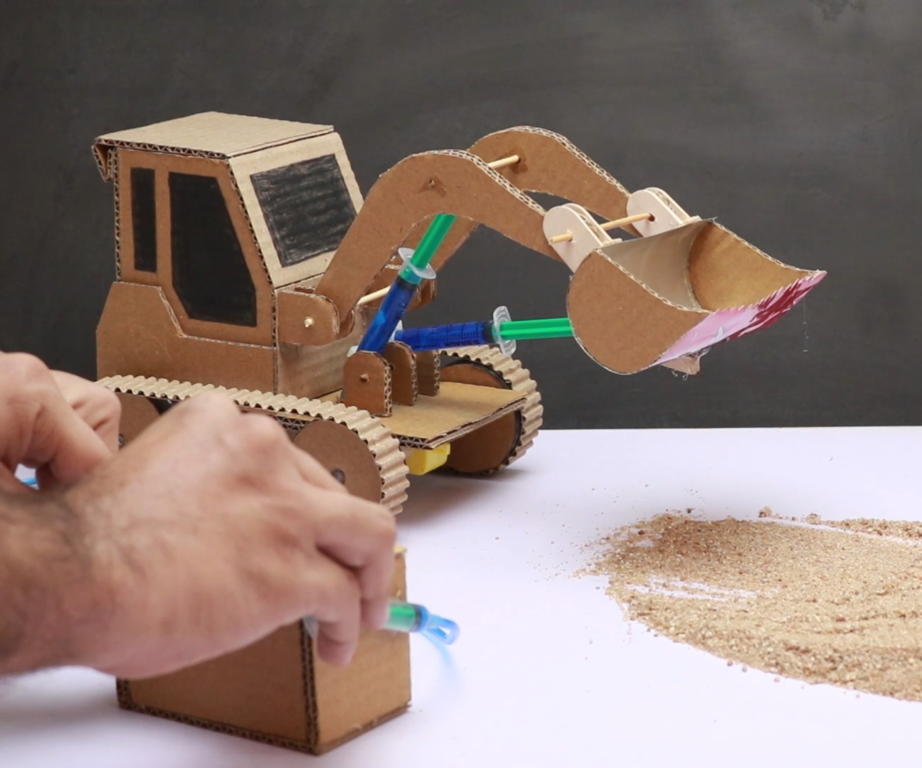 Make JCB Bulldozer 