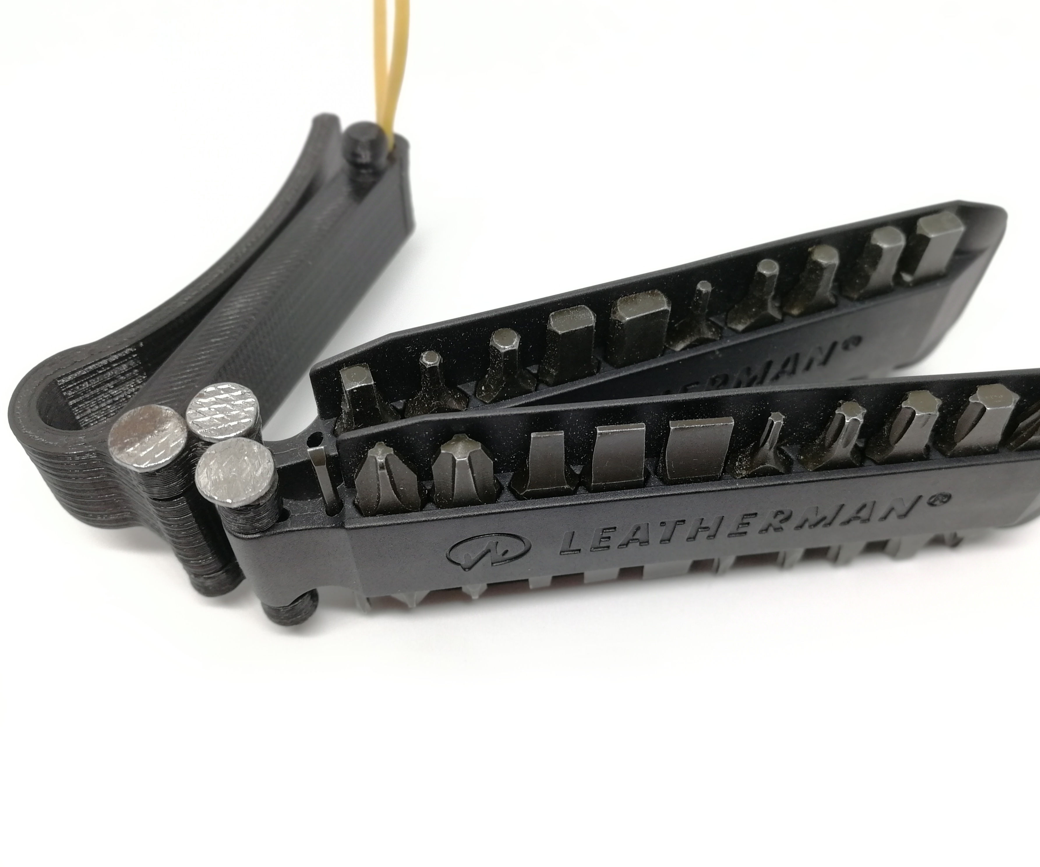 Leatherman Bit Kit Belt Clip (3D Printed)