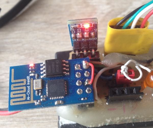 ESP8622 webinterface for local variables