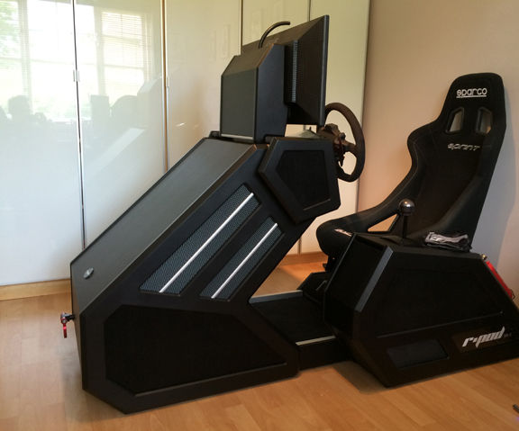 R-Pod MkII DIY Racing Sim Rig