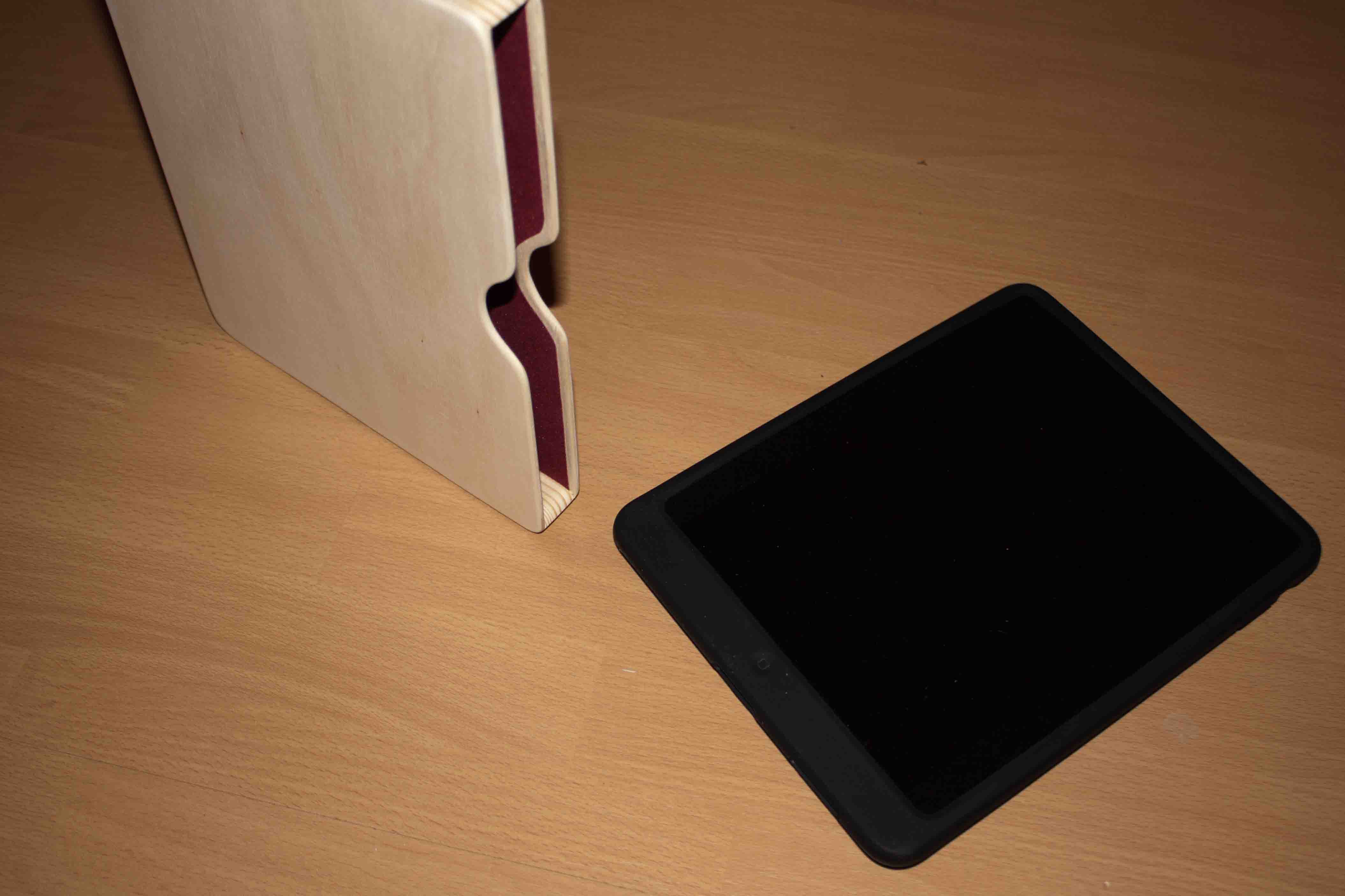DIY Wooden iPad case