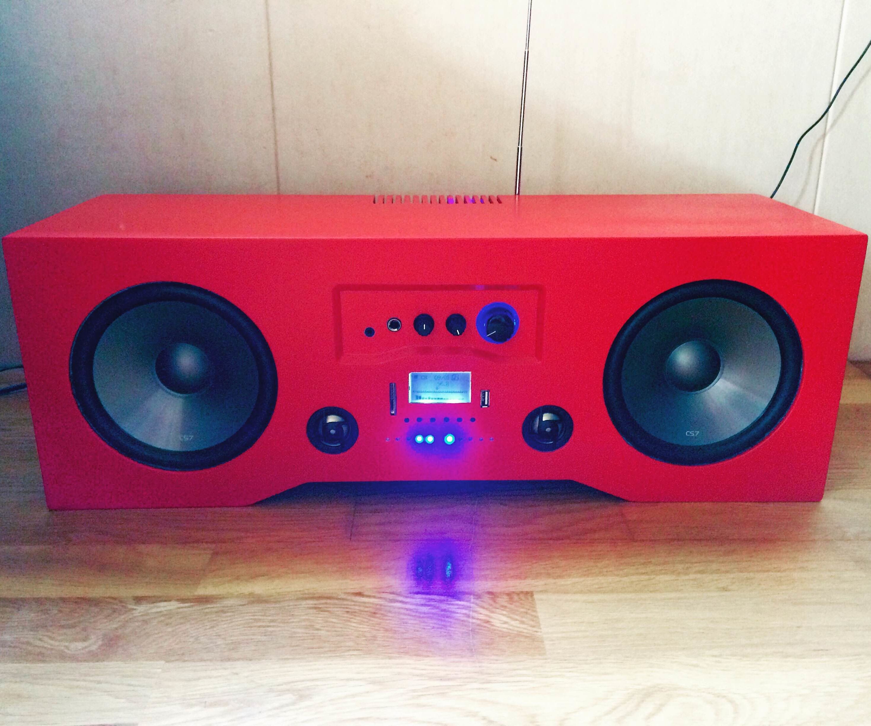 DIY Bluetooth BoomBox (UPGRADED)