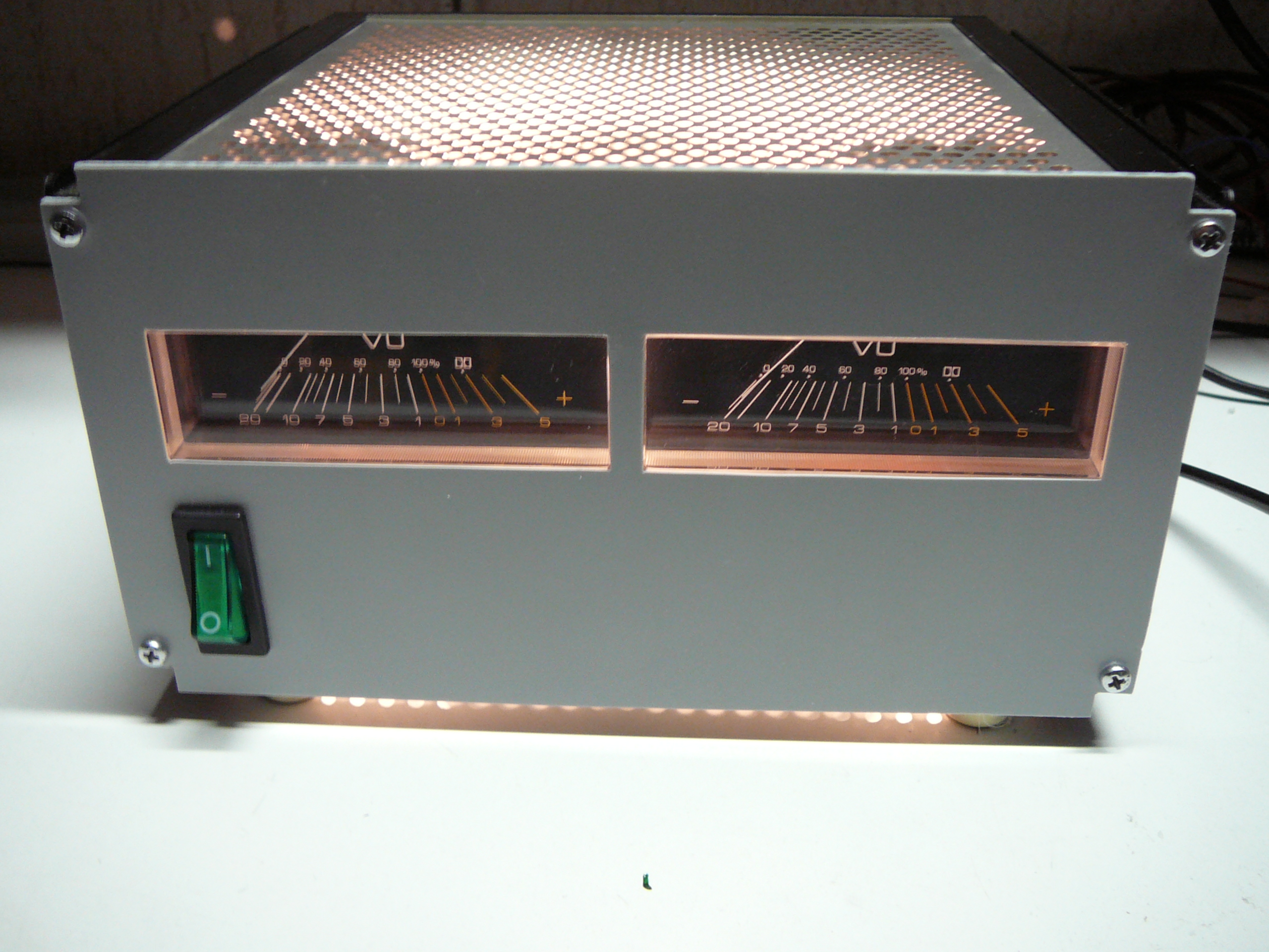 Old-school Vu meter