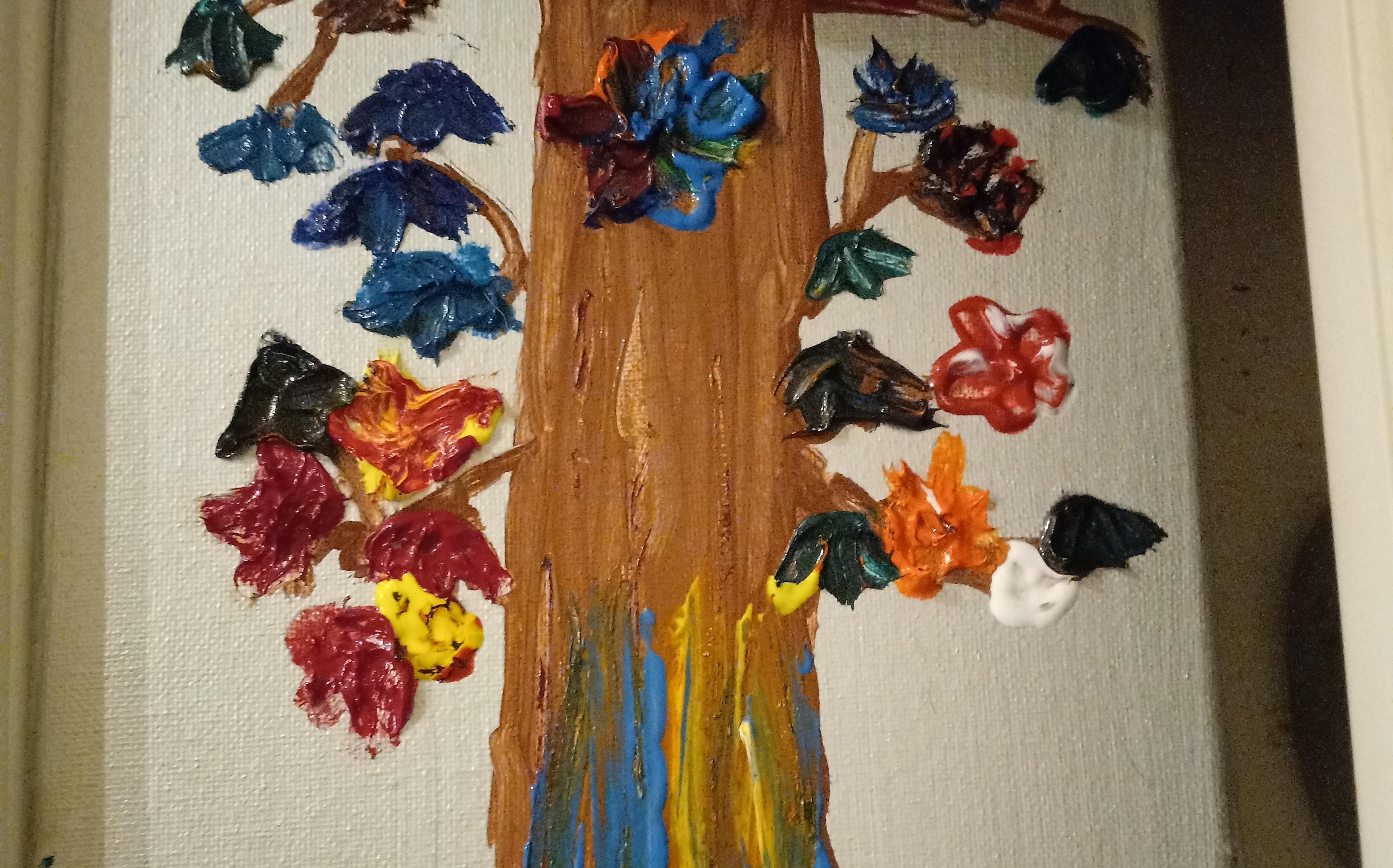 3d tree texture painting