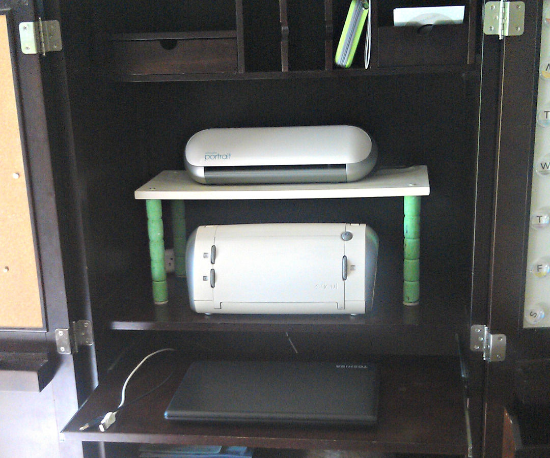 Repurposed Computer Desk