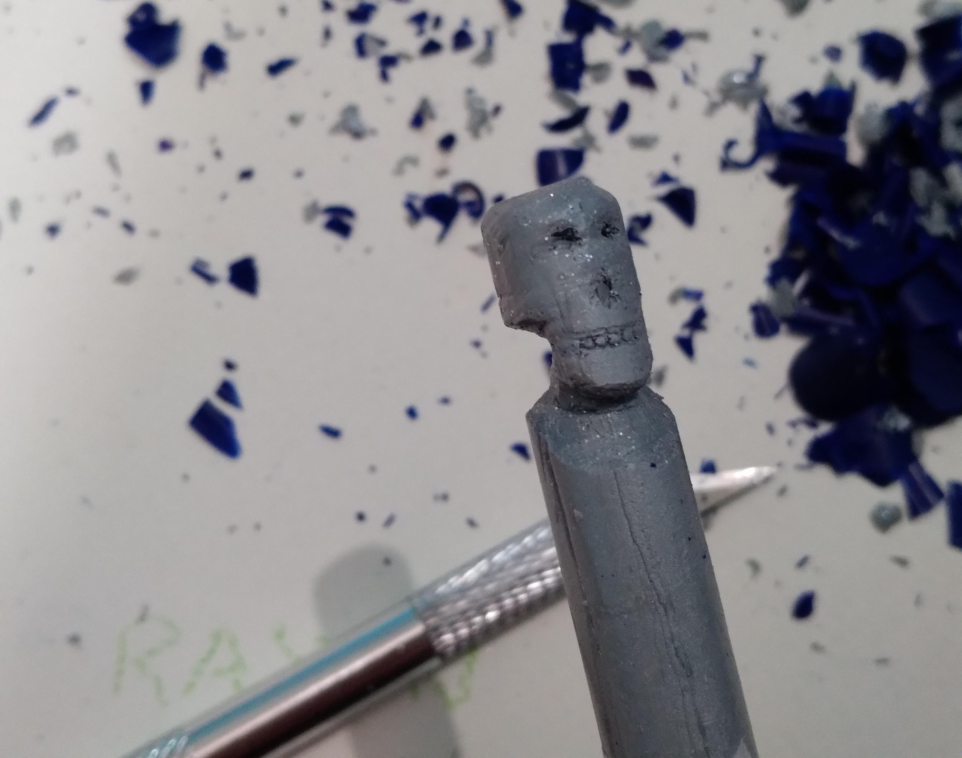 Crayon Carving