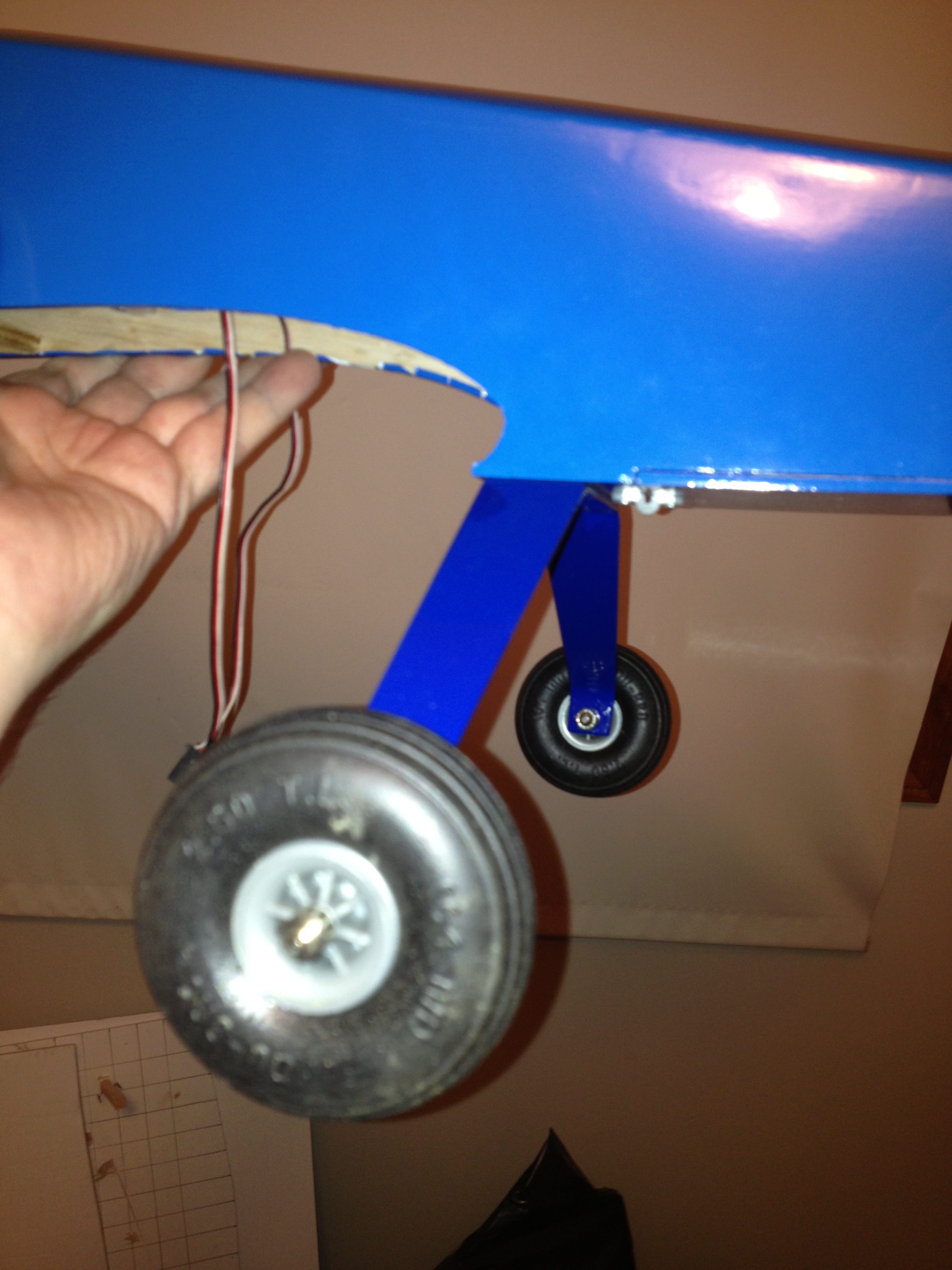 How to powder coat an aluminum landing gear for a radio control aircraft.  I made it at TechShop