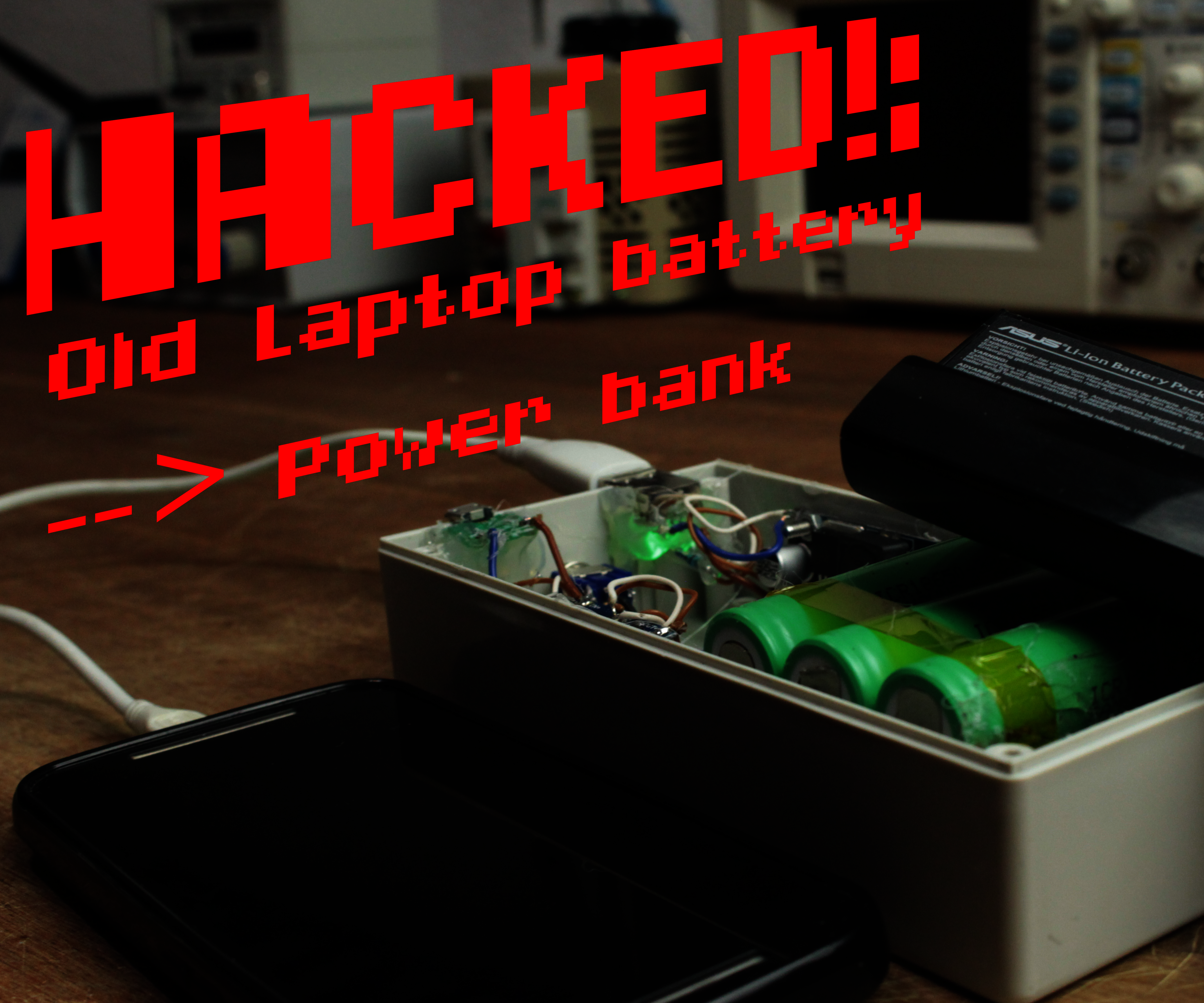 Convert Your Old Laptop Battery Into a Power Bank