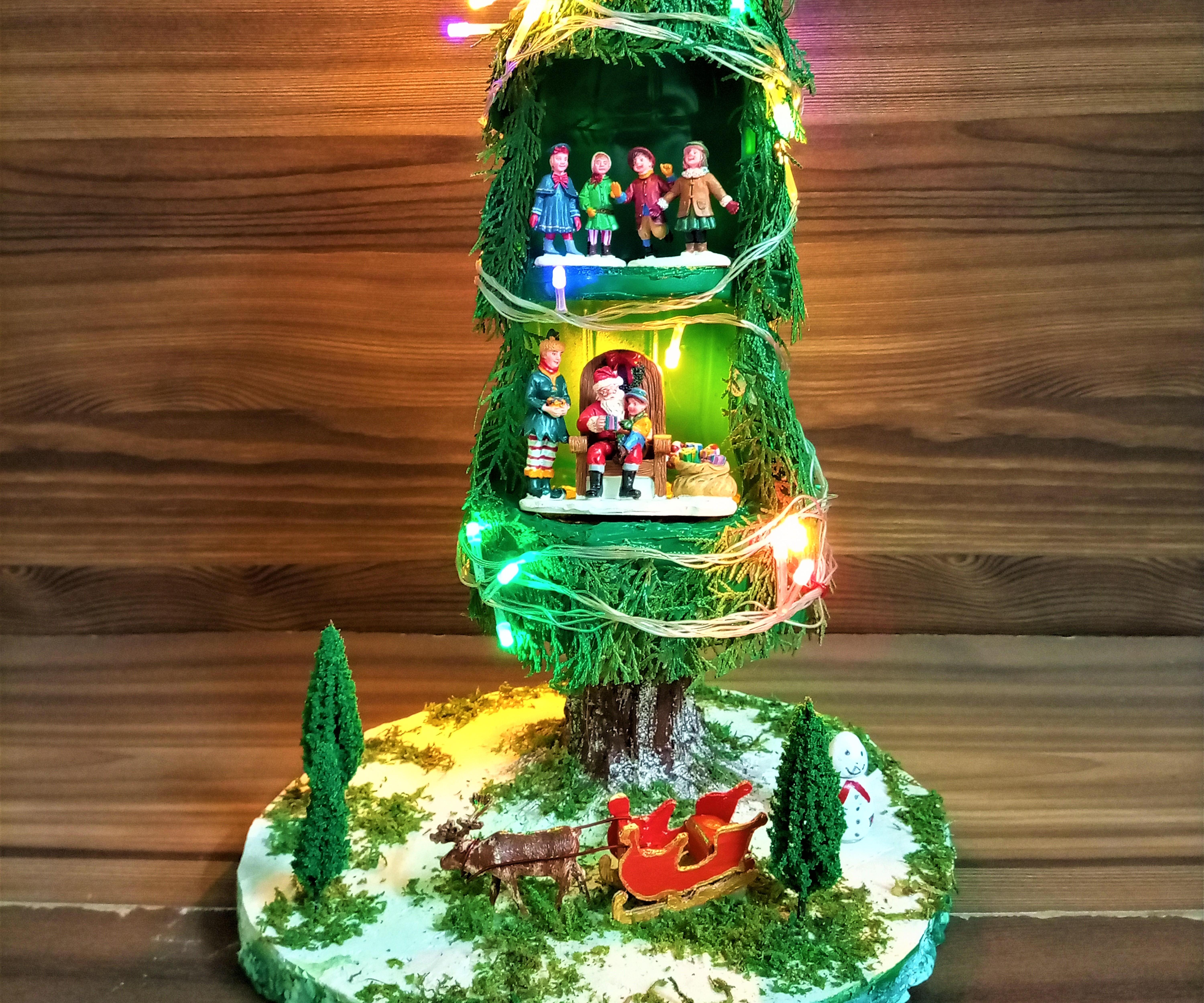 How to Make Christmas Tree From Plastic Bottle