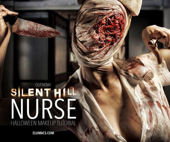 Silent Hill Nurse - SFX Makeup Tutorial