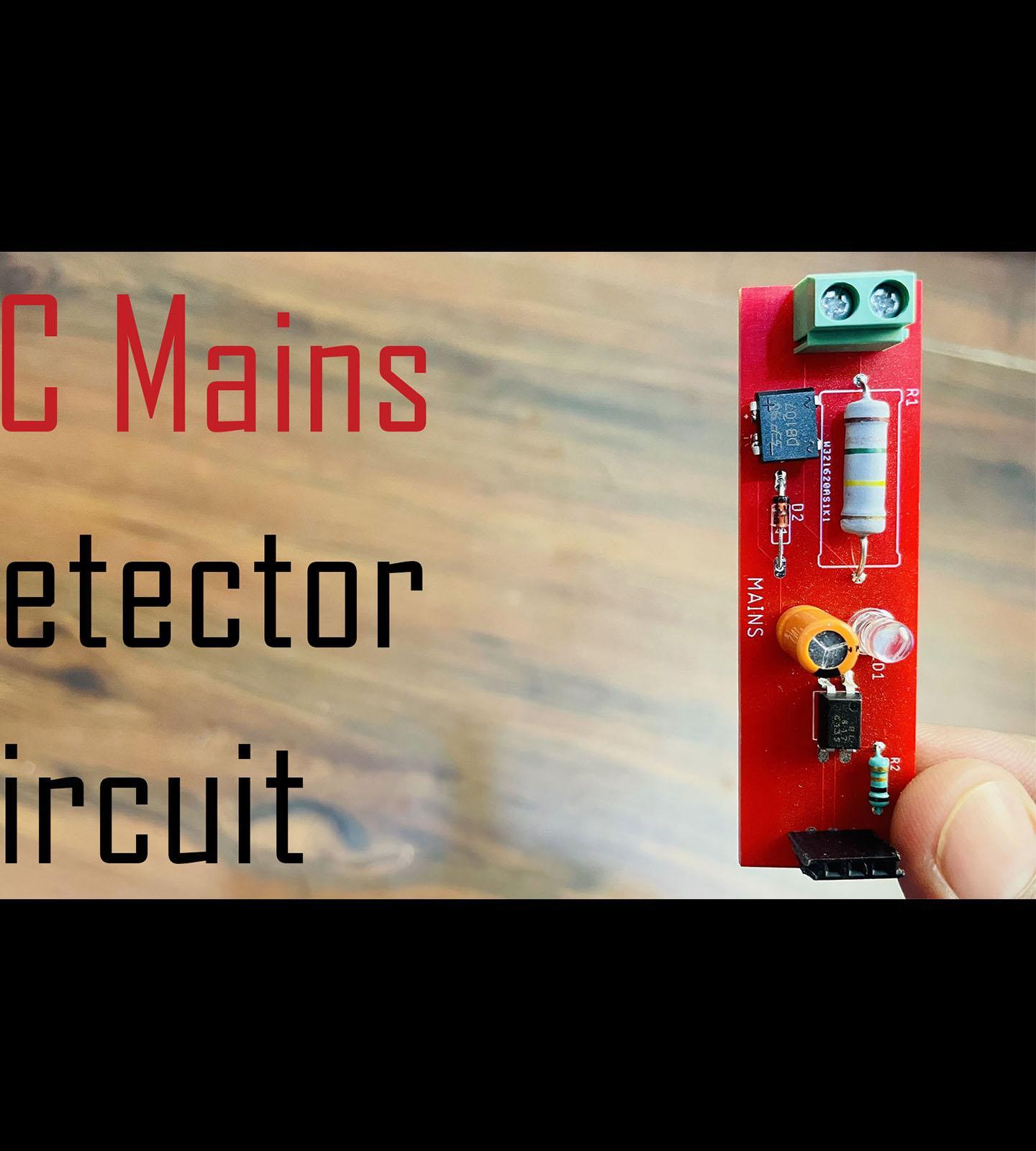 AC Mains Detector Circuit