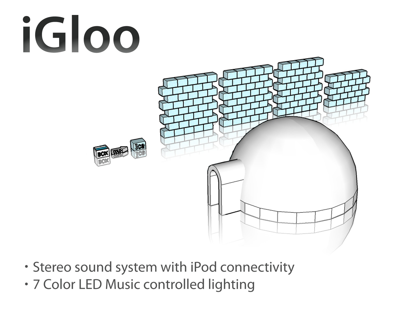 iGloo- unibody next generation ice dwelling